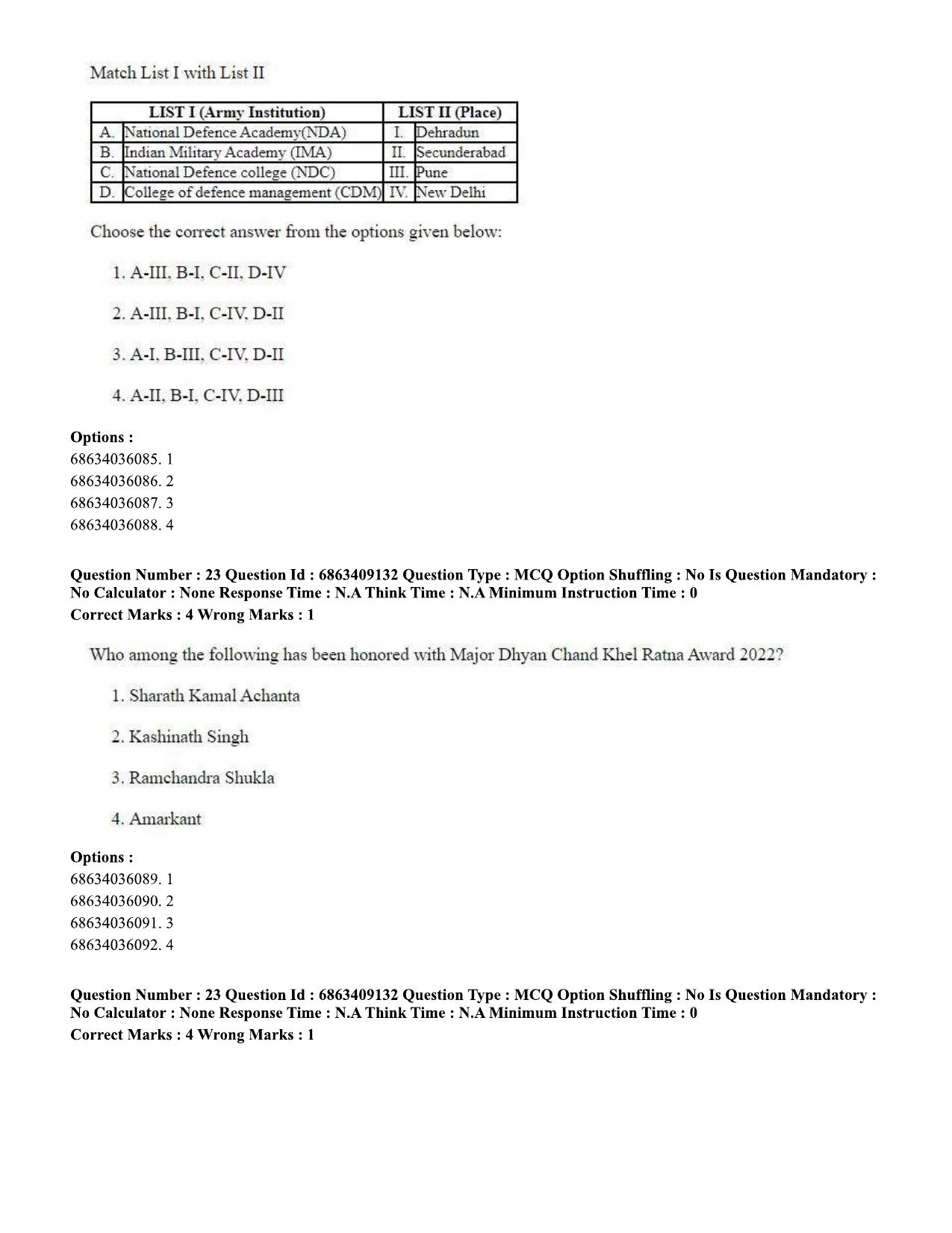 CUET PG 2023: LAQP01 – English (Eng.)-shift 3 (07-06-2023) Question Paper - Page 25