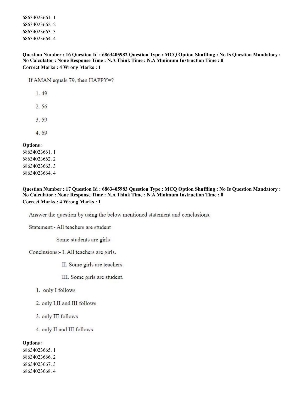 CUET PG 2023: LAQP35 – Tamil (Eng.) - Shift 3 (05-06-2023) Question Paper - Page 25
