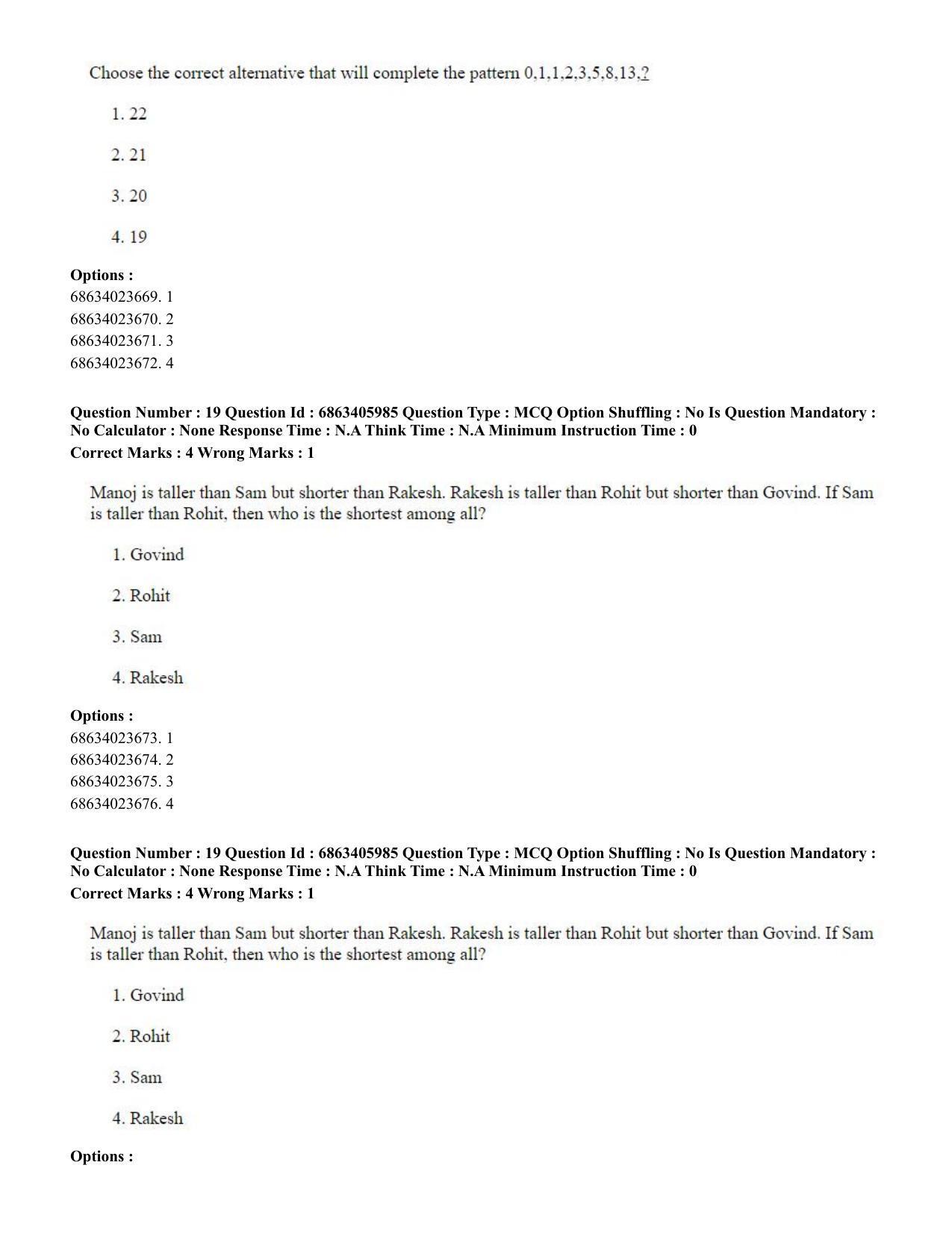 CUET PG 2023: LAQP35 – Tamil (Eng.) - Shift 3 (05-06-2023) Question Paper - Page 28