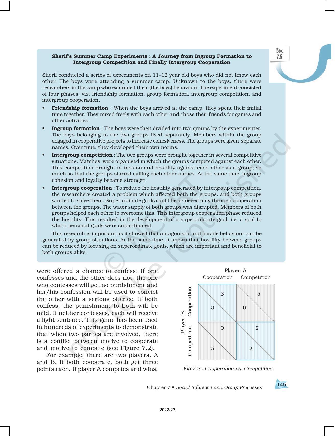 NCERT Book for Class 12 Psychology Chapter 7 Social Influence and Group Processes - Page 17