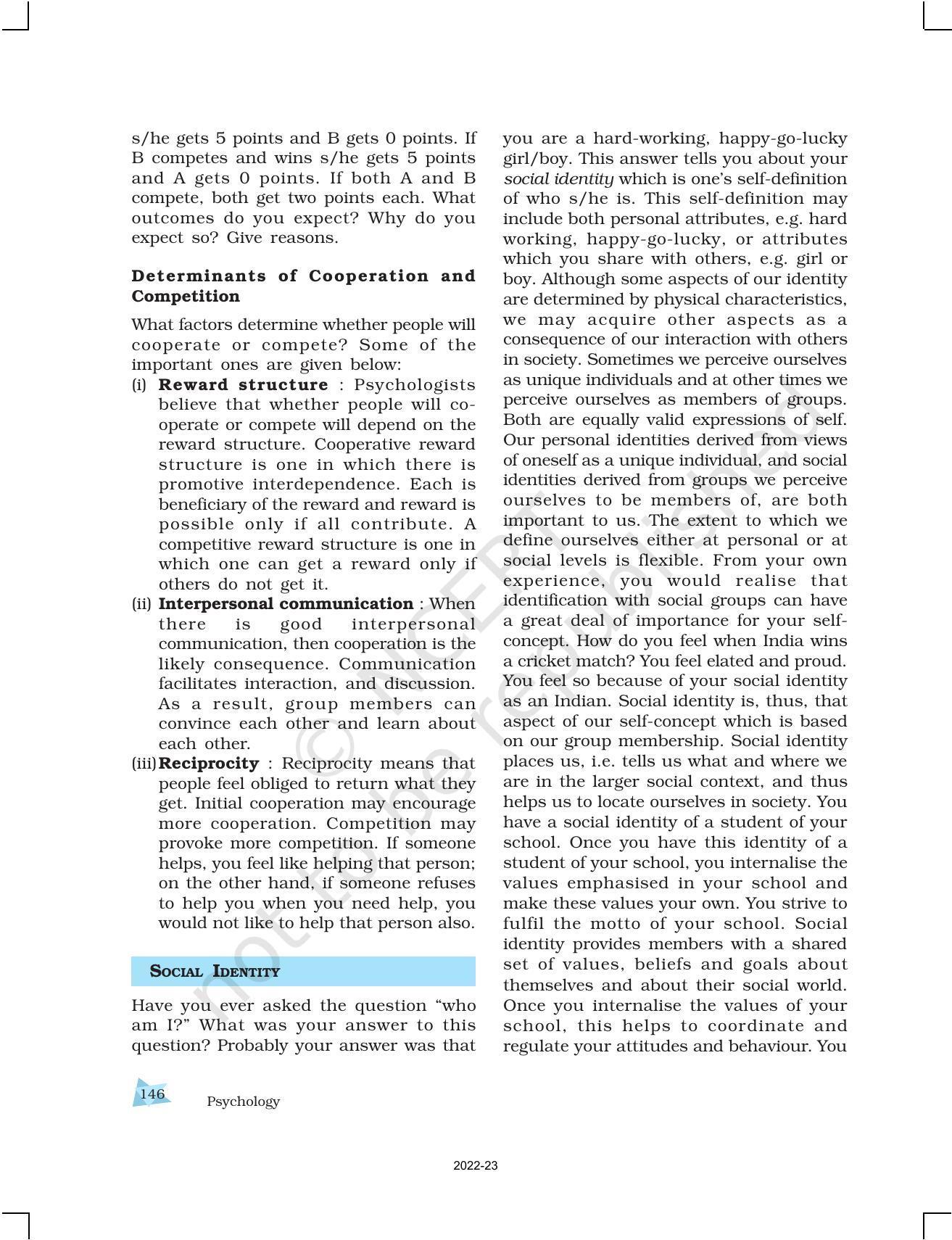 NCERT Book for Class 12 Psychology Chapter 7 Social Influence and Group Processes - Page 18