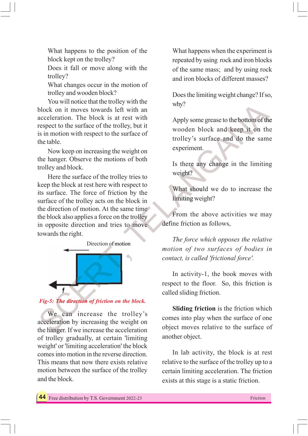 TS SCERT Class 8 Physical Science Part 1 (Telugu Medium) Text Book - Page 64