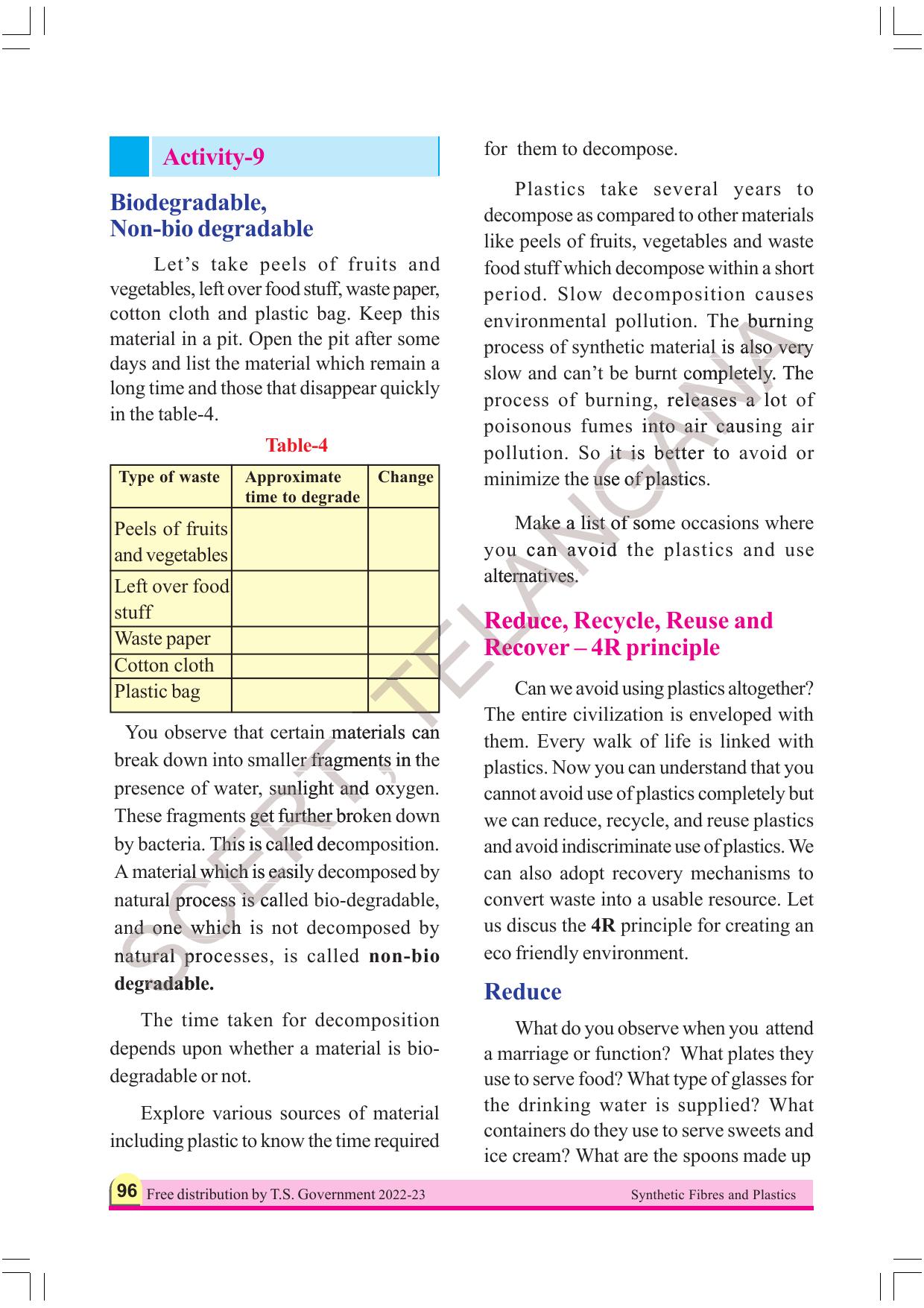 TS SCERT Class 8 Physical Science Part 1 (Telugu Medium) Text Book - Page 116