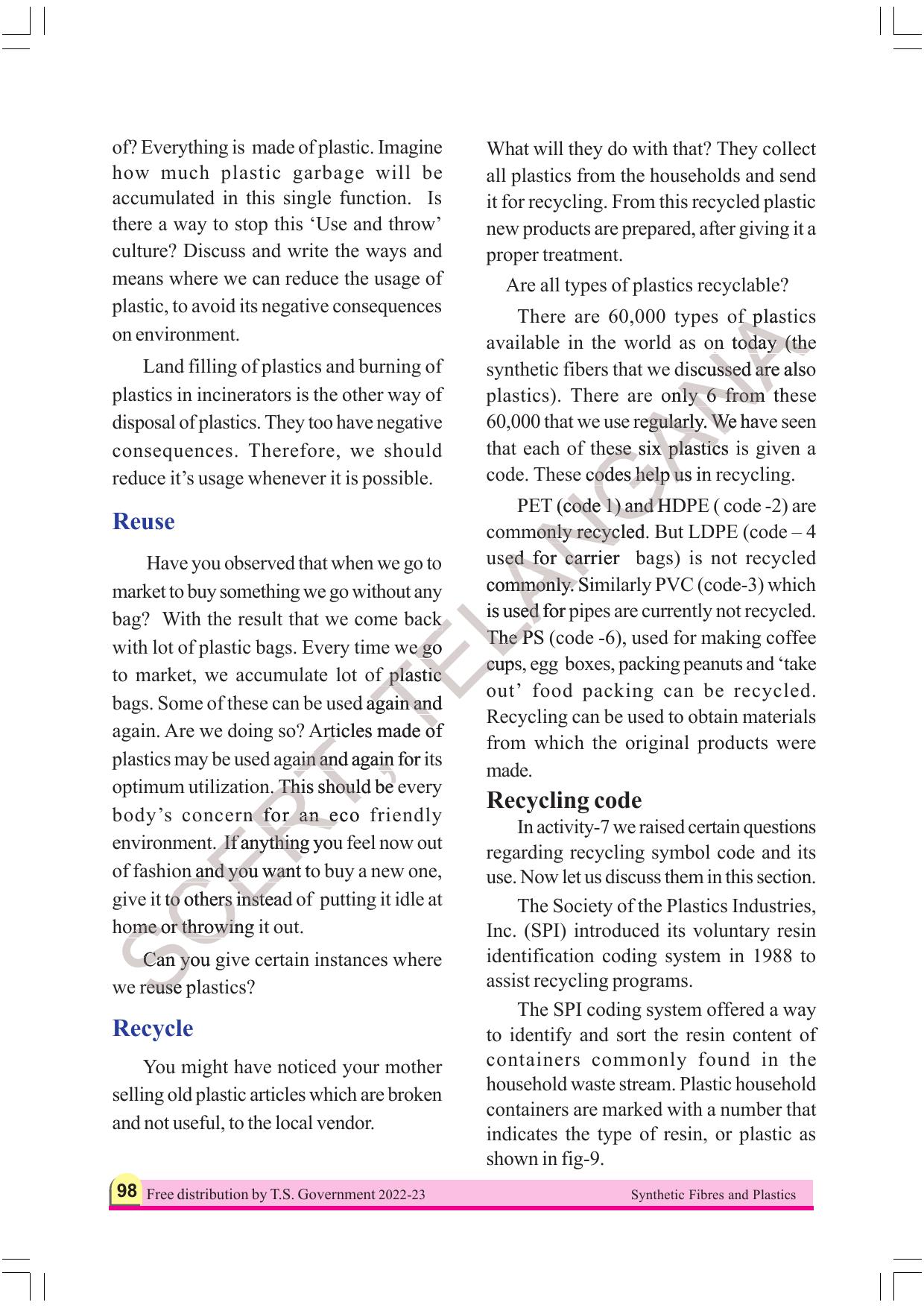 TS SCERT Class 8 Physical Science Part 1 (Telugu Medium) Text Book - Page 118