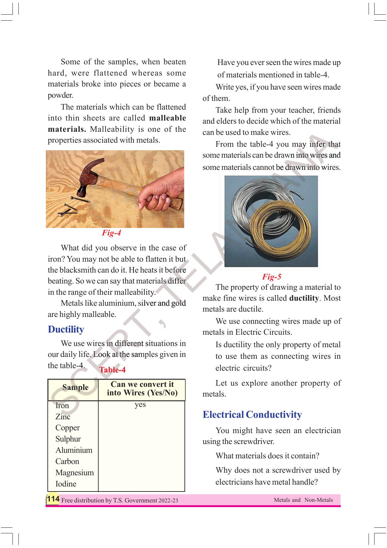 TS SCERT Class 8 Physical Science Part 1 (Telugu Medium) Text Book - Page 134