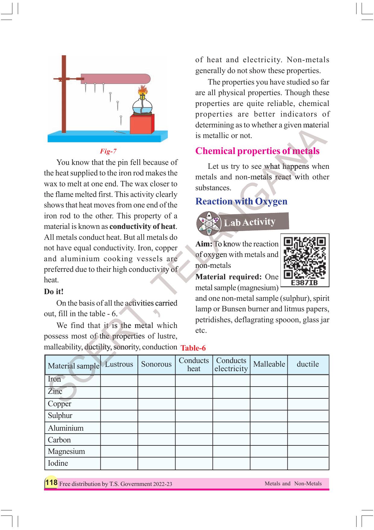 TS SCERT Class 8 Physical Science Part 1 (Telugu Medium) Text Book - Page 138
