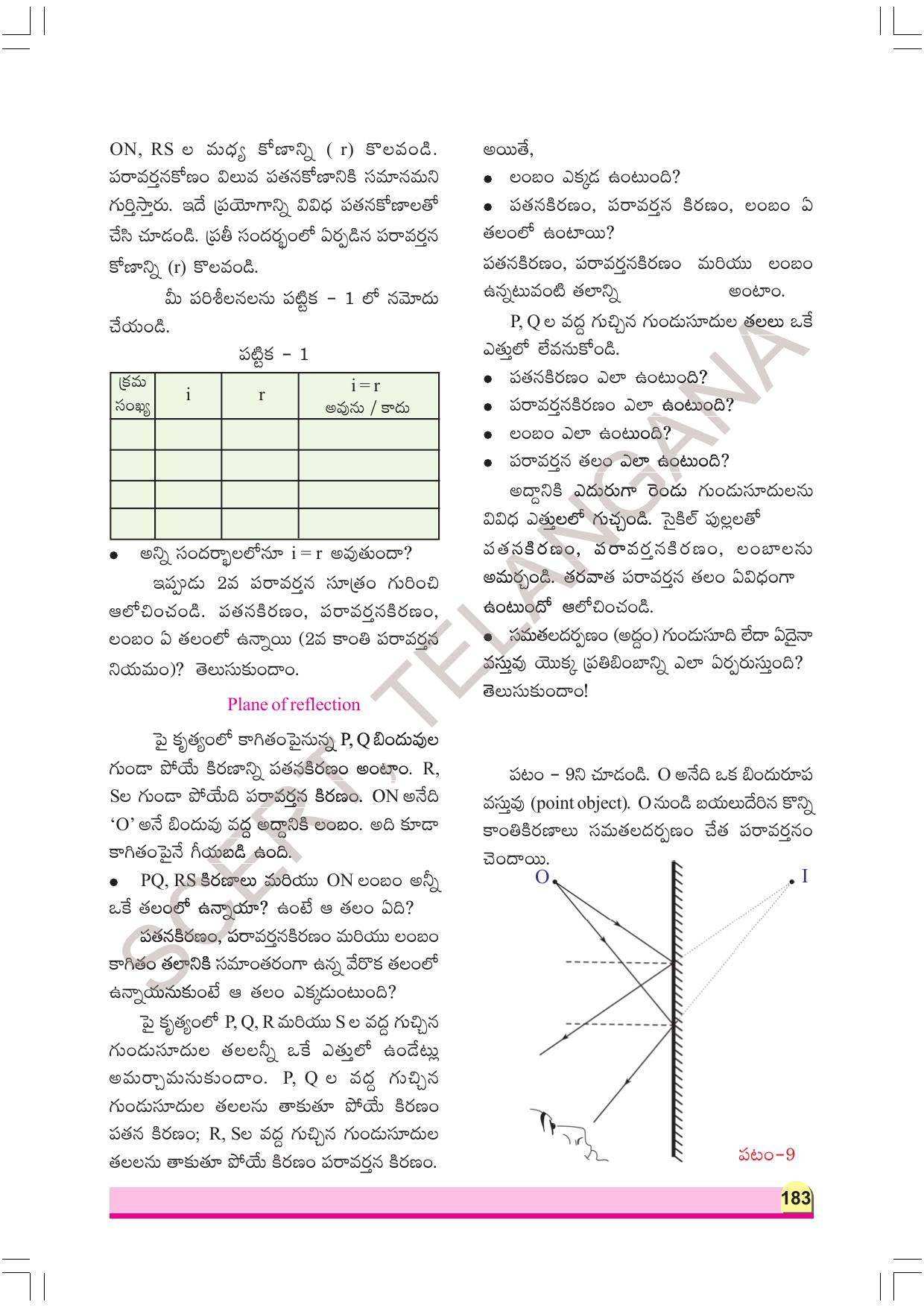 TS SCERT Class 8 Physical Science Part 1 (Telugu Medium) Text Book - Page 203