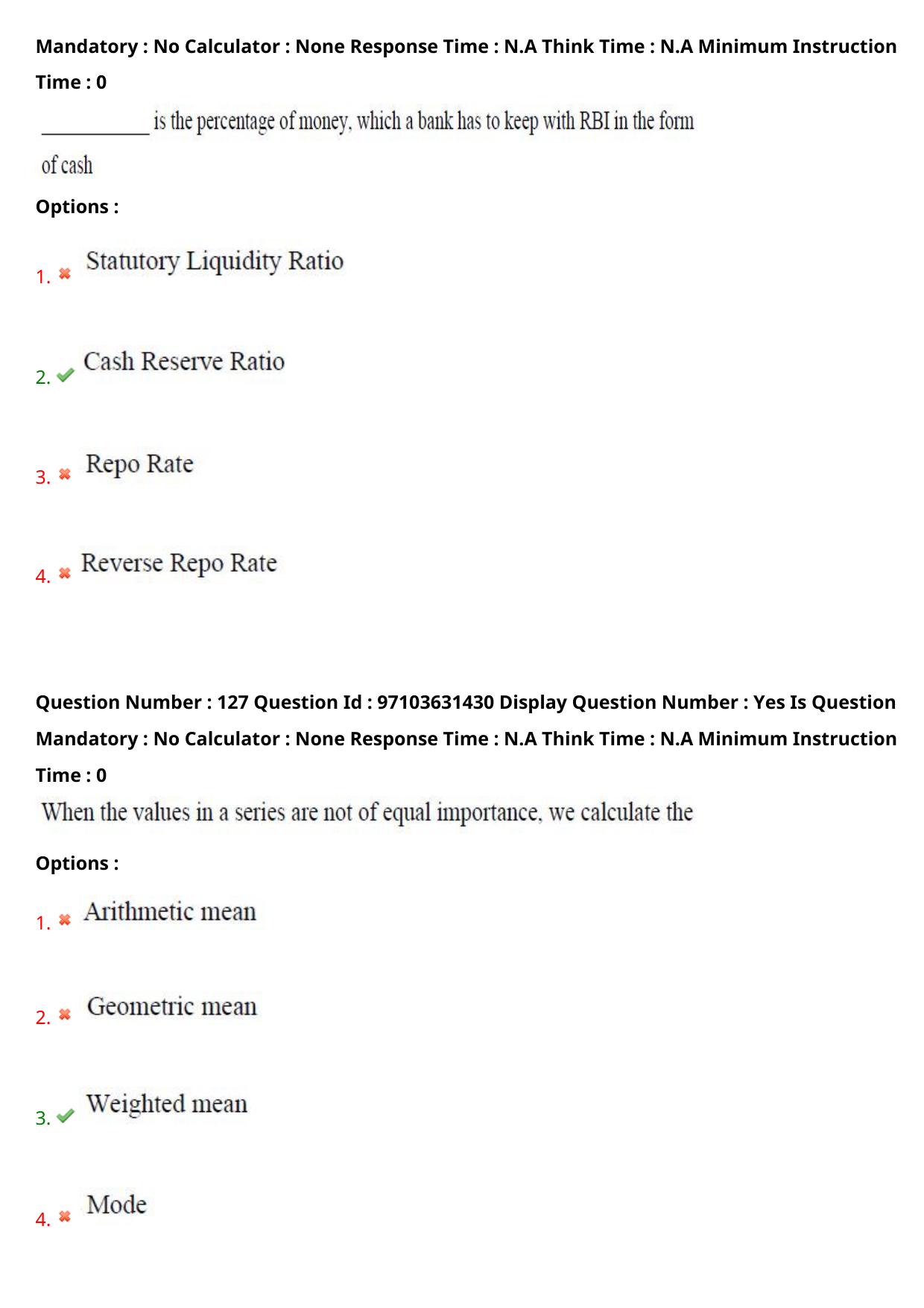 AP RCET 2024 Tourism Management Question Paper - Page 74