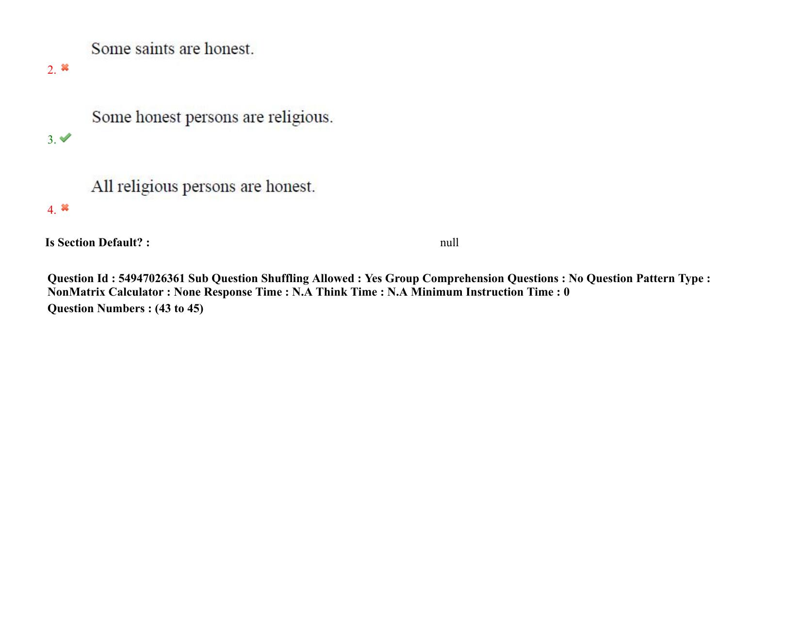 AP RCET 2022: Pharmacy - 18-10-2022 (Tuesday) Session-II: Question Paper With keys - Page 38