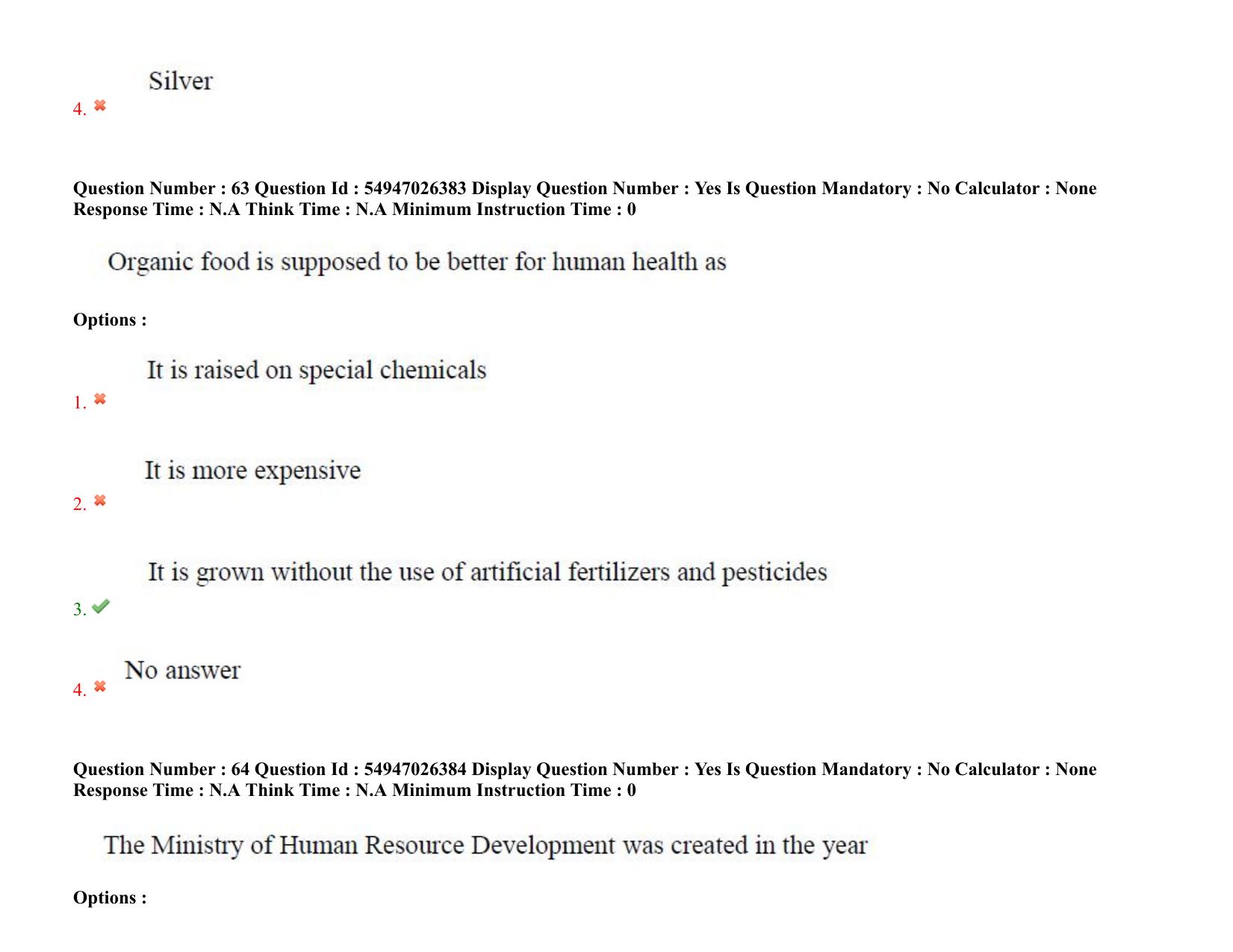 AP RCET 2022: Pharmacy - 18-10-2022 (Tuesday) Session-II: Question Paper With keys - Page 55