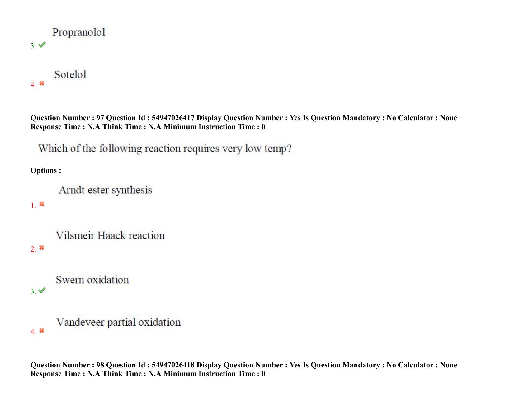 AP RCET 2022: Pharmacy - 18-10-2022 (Tuesday) Session-II: Question Paper With keys - Page 79