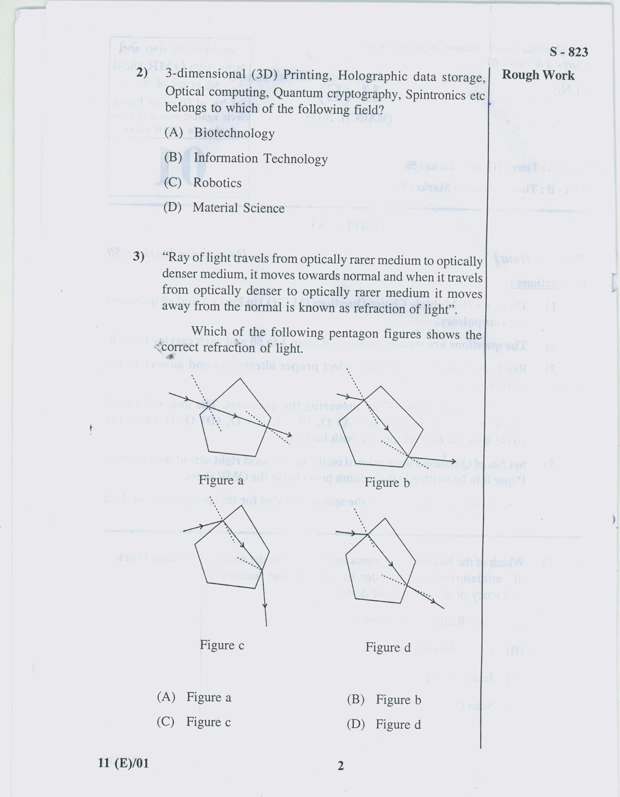 Gujarat Board Class 10th 11 ENGLISH 2019 Question Paper - Page 2