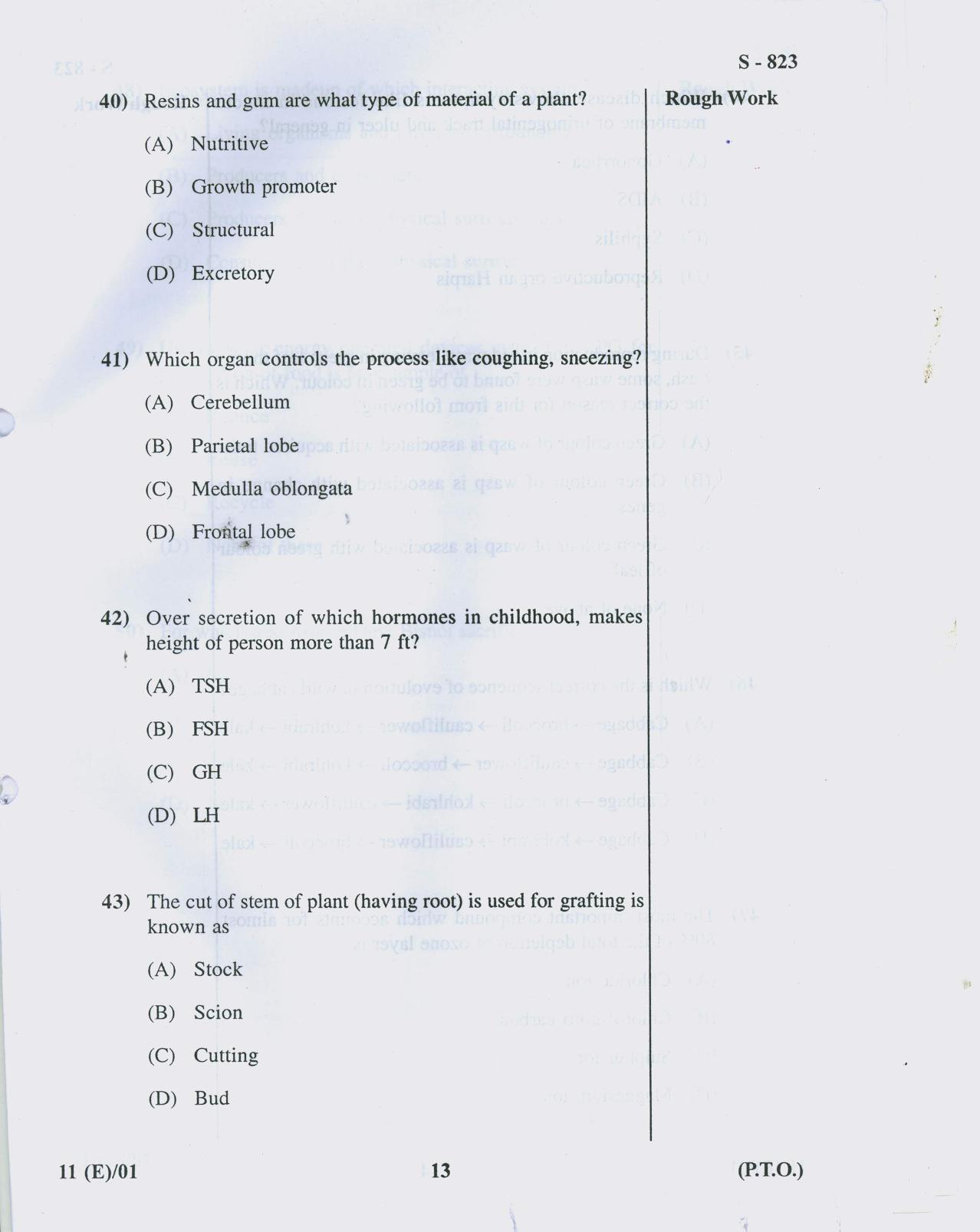 Gujarat Board Class 10th 11 ENGLISH 2019 Question Paper - Page 13