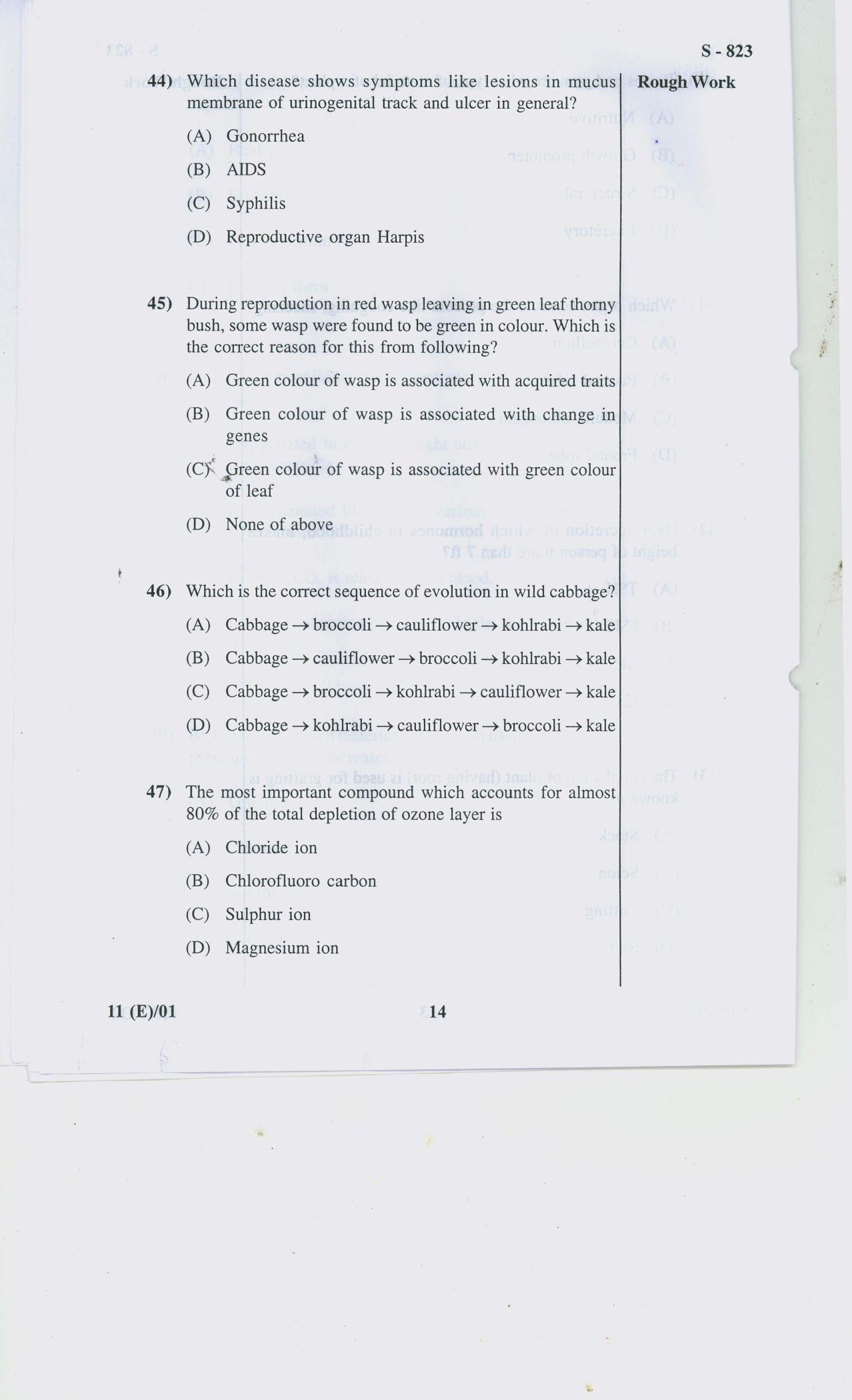 Gujarat Board Class 10th 11 ENGLISH 2019 Question Paper - Page 14