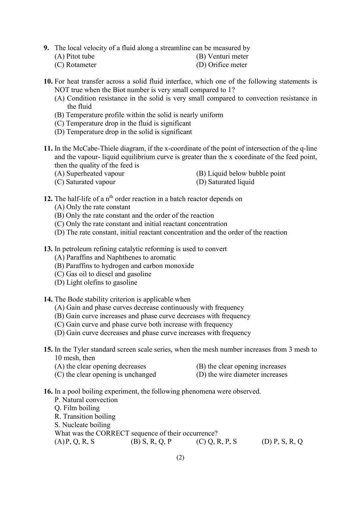 PU MPET Biotechnology Engineering 2022 Question Papers - Page 7