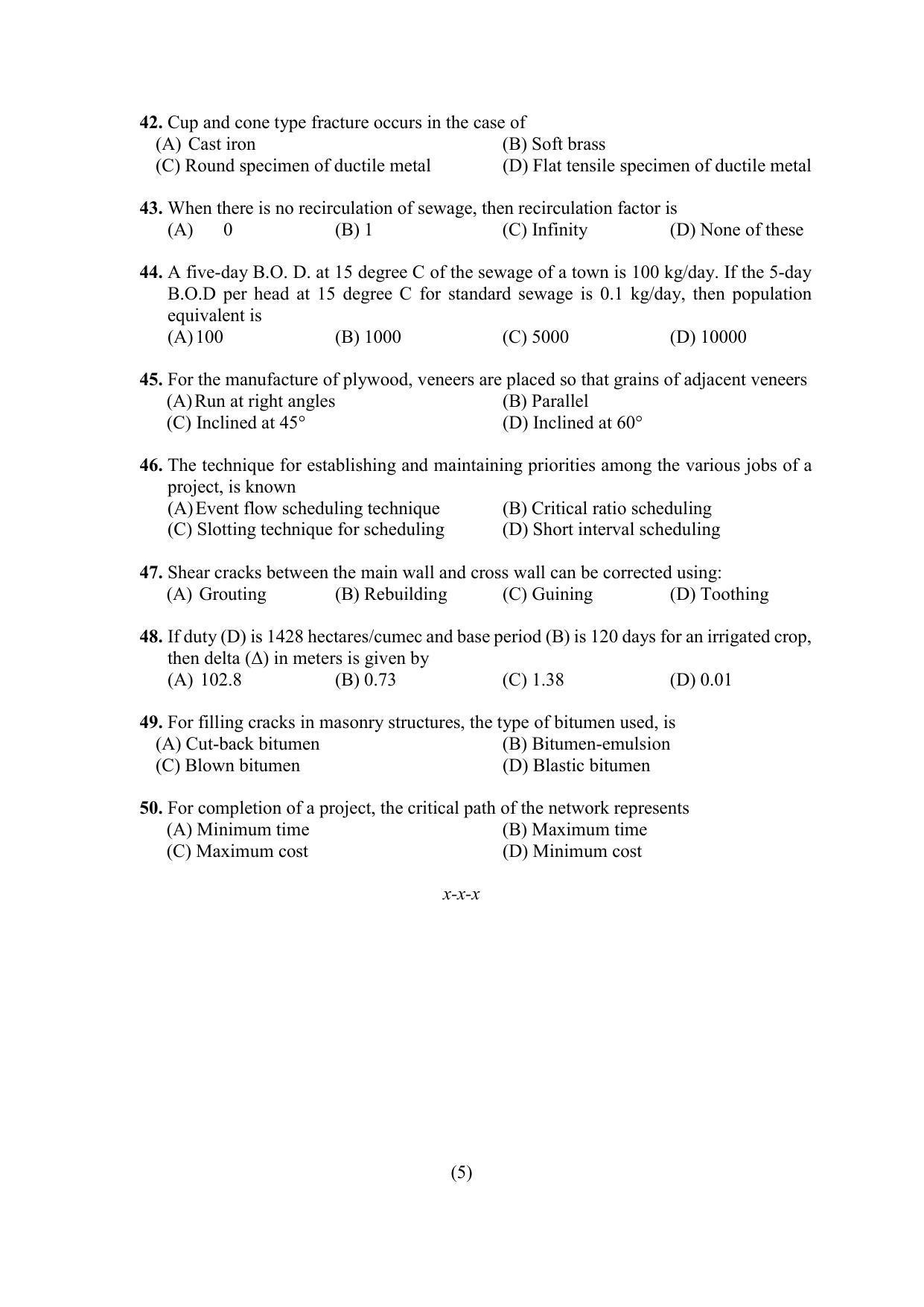 PU MPET Biotechnology Engineering 2022 Question Papers - Page 16