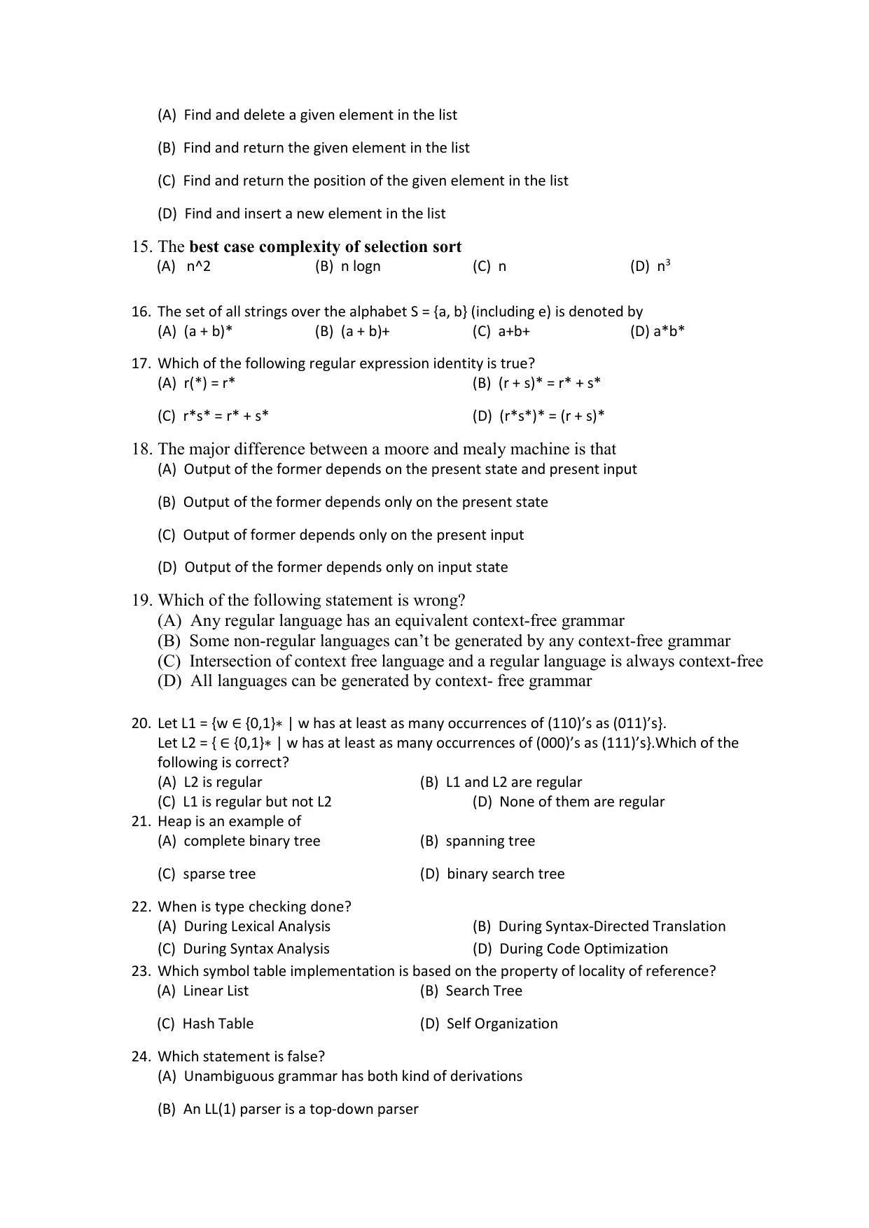 PU MPET Biotechnology Engineering 2022 Question Papers - Page 19