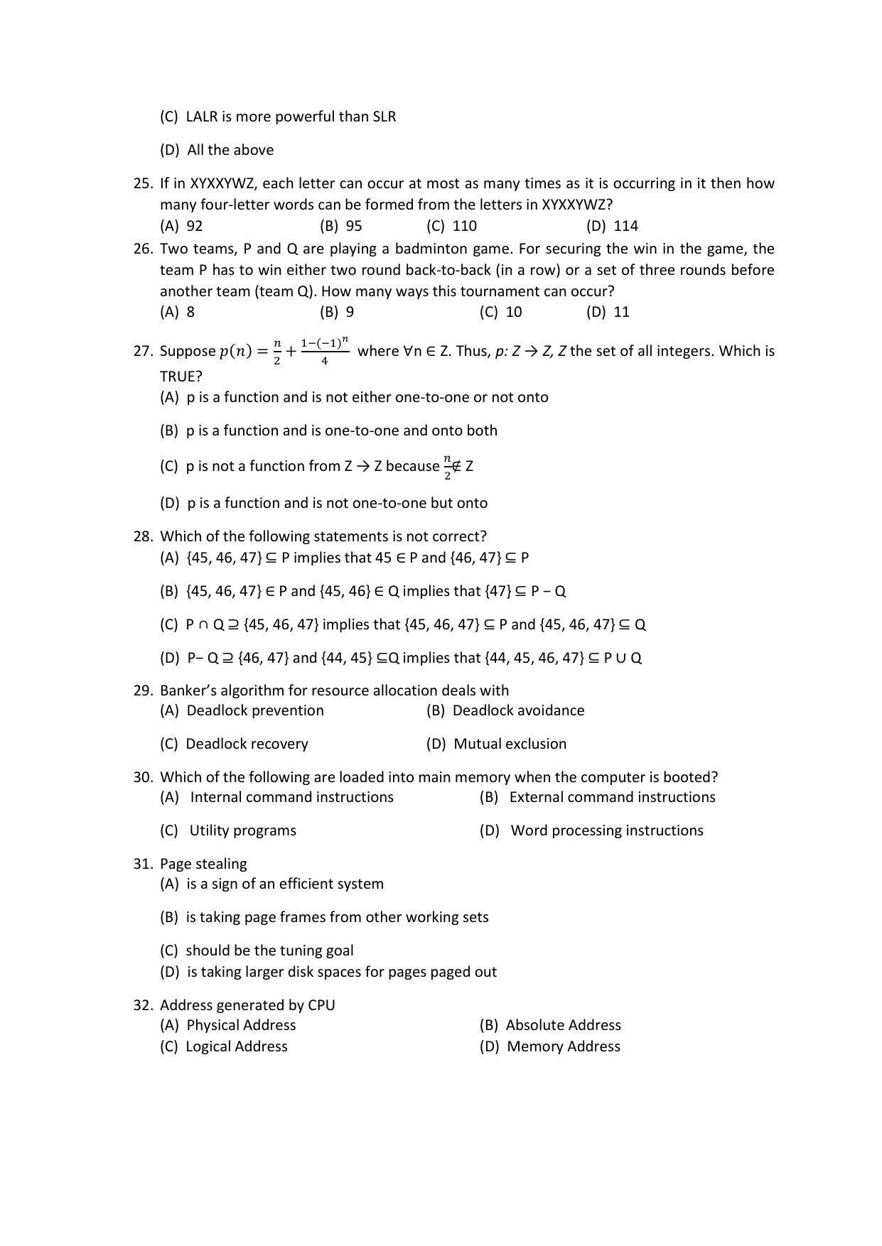 PU MPET Biotechnology Engineering 2022 Question Papers - Page 20