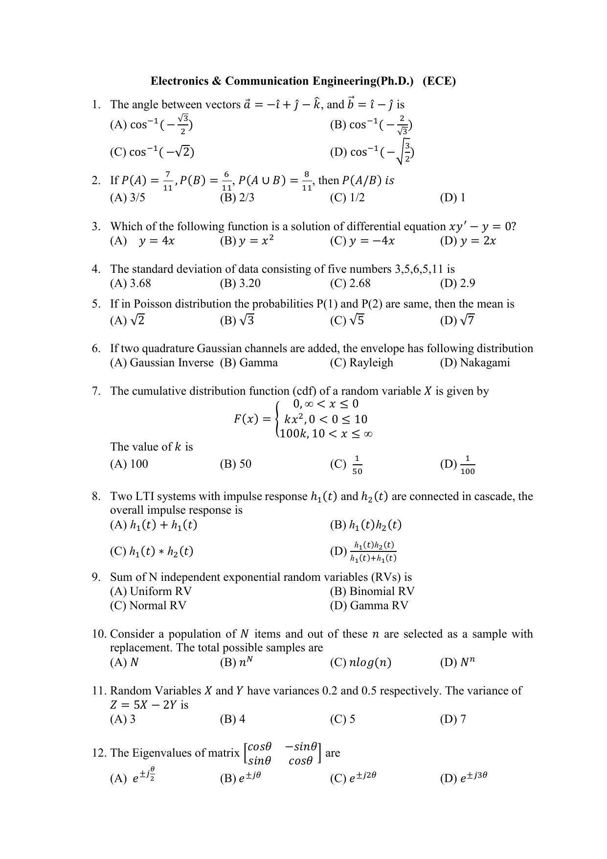 PU MPET Biotechnology Engineering 2022 Question Papers - Page 23