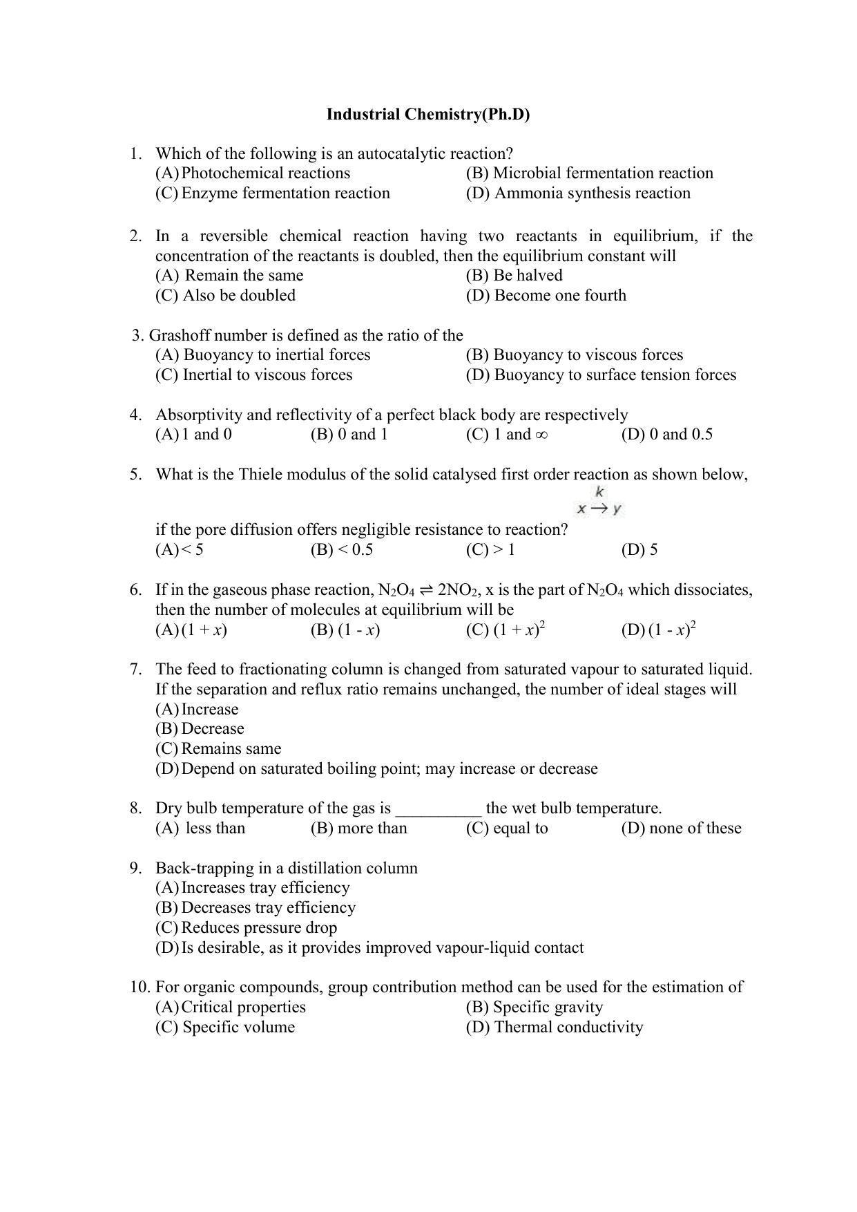 PU MPET Biotechnology Engineering 2022 Question Papers - Page 32