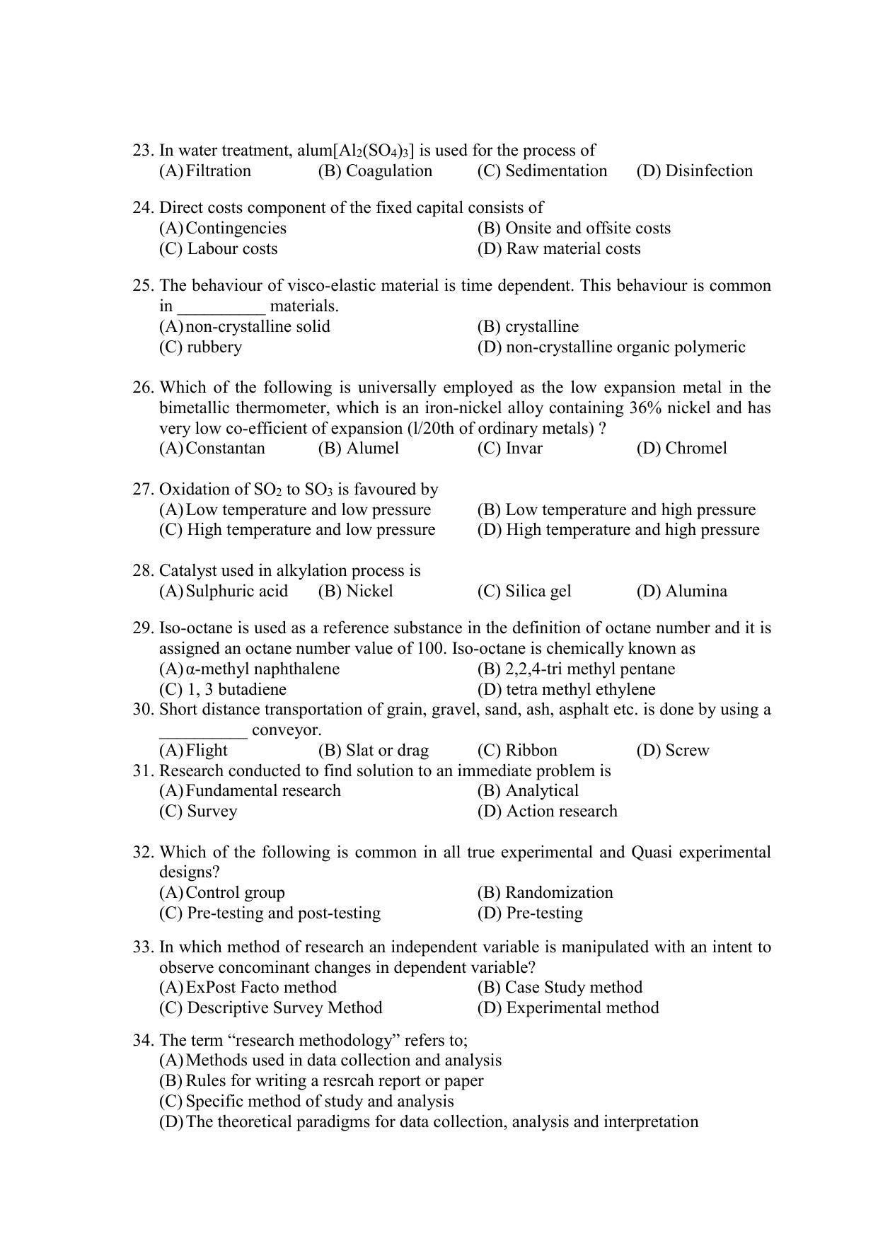 PU MPET Biotechnology Engineering 2022 Question Papers - Page 34