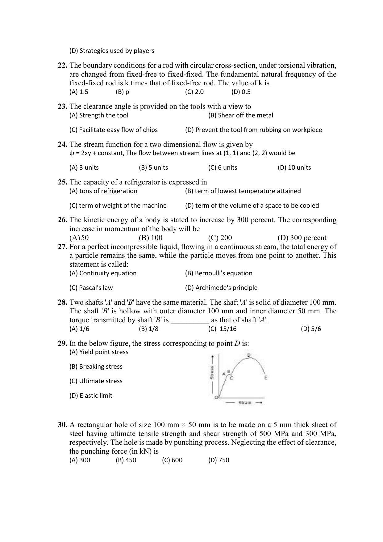 PU MPET Biotechnology Engineering 2022 Question Papers - Page 45