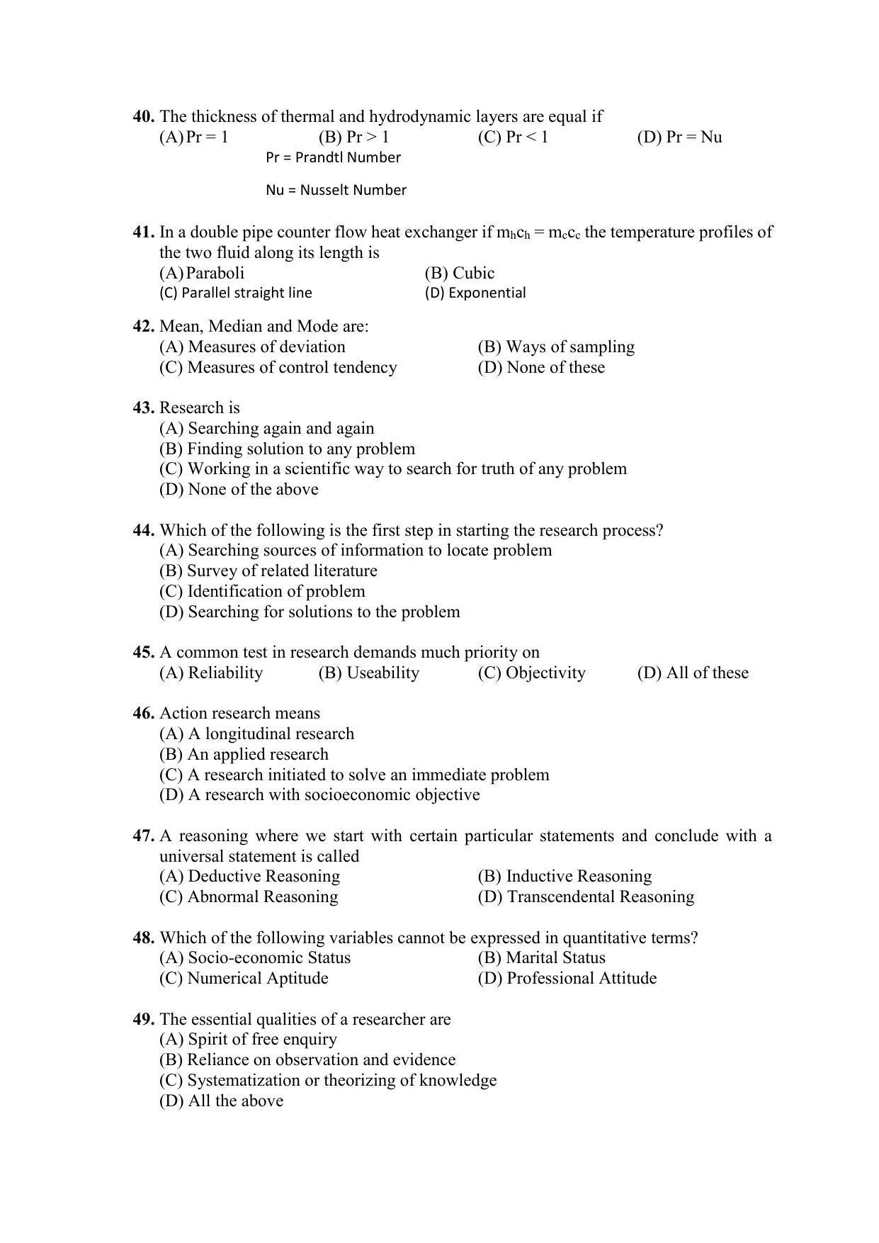 PU MPET Biotechnology Engineering 2022 Question Papers - Page 47