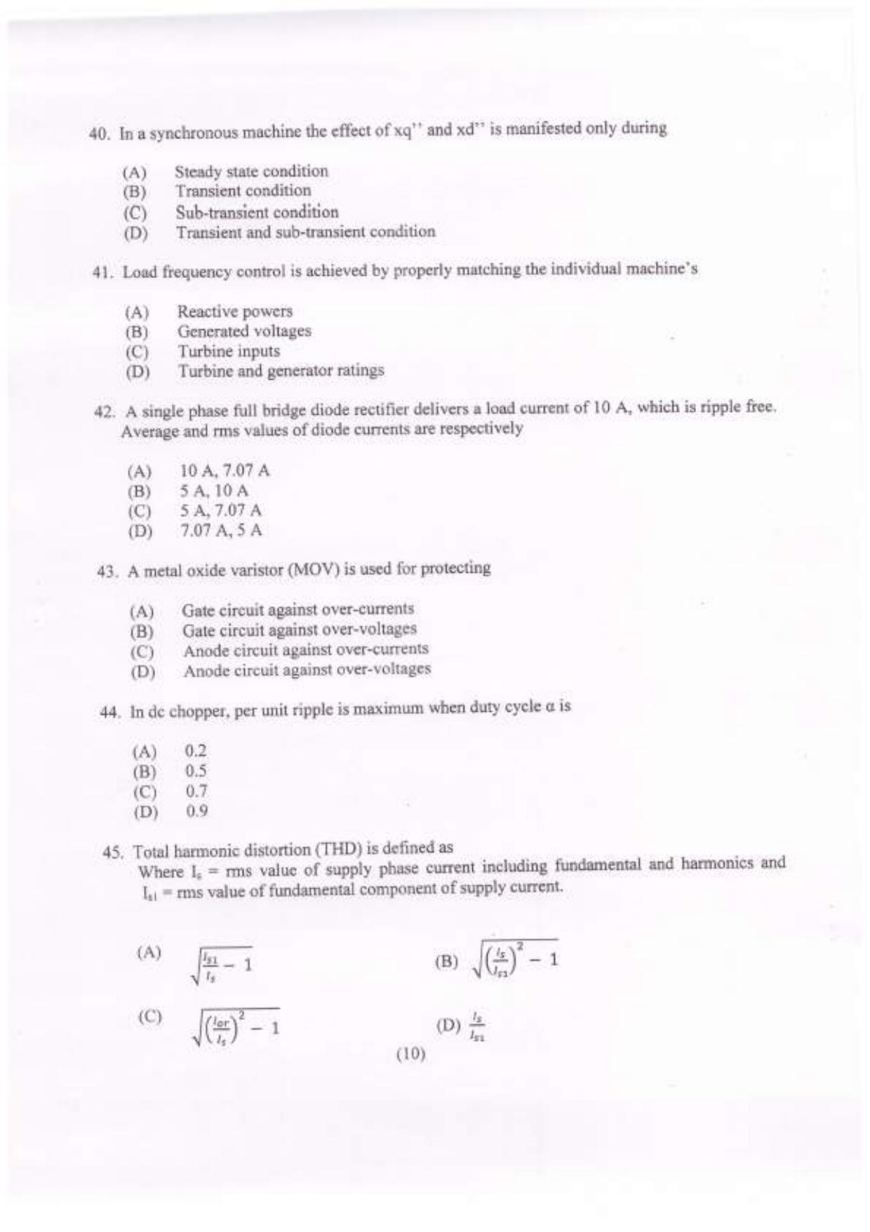 PU MPET Biotechnology Engineering 2022 Question Papers - Page 59