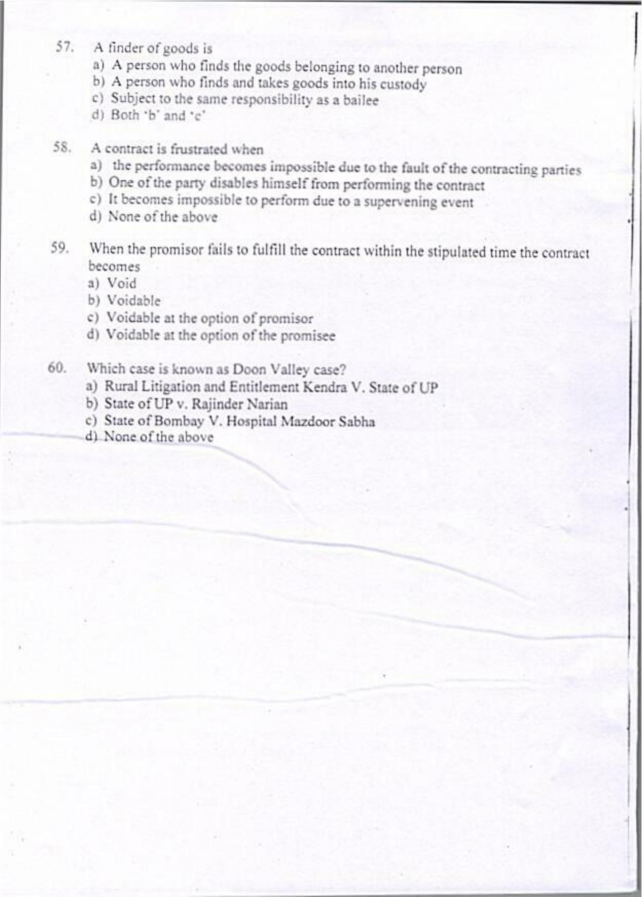 KUET 2024 LLM Question Paper - Page 10