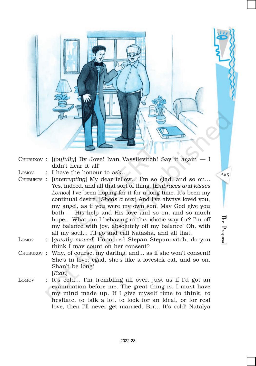 NCERT Book for Class 10 English (First Flight) Chapter 11 The Proposal - Page 4