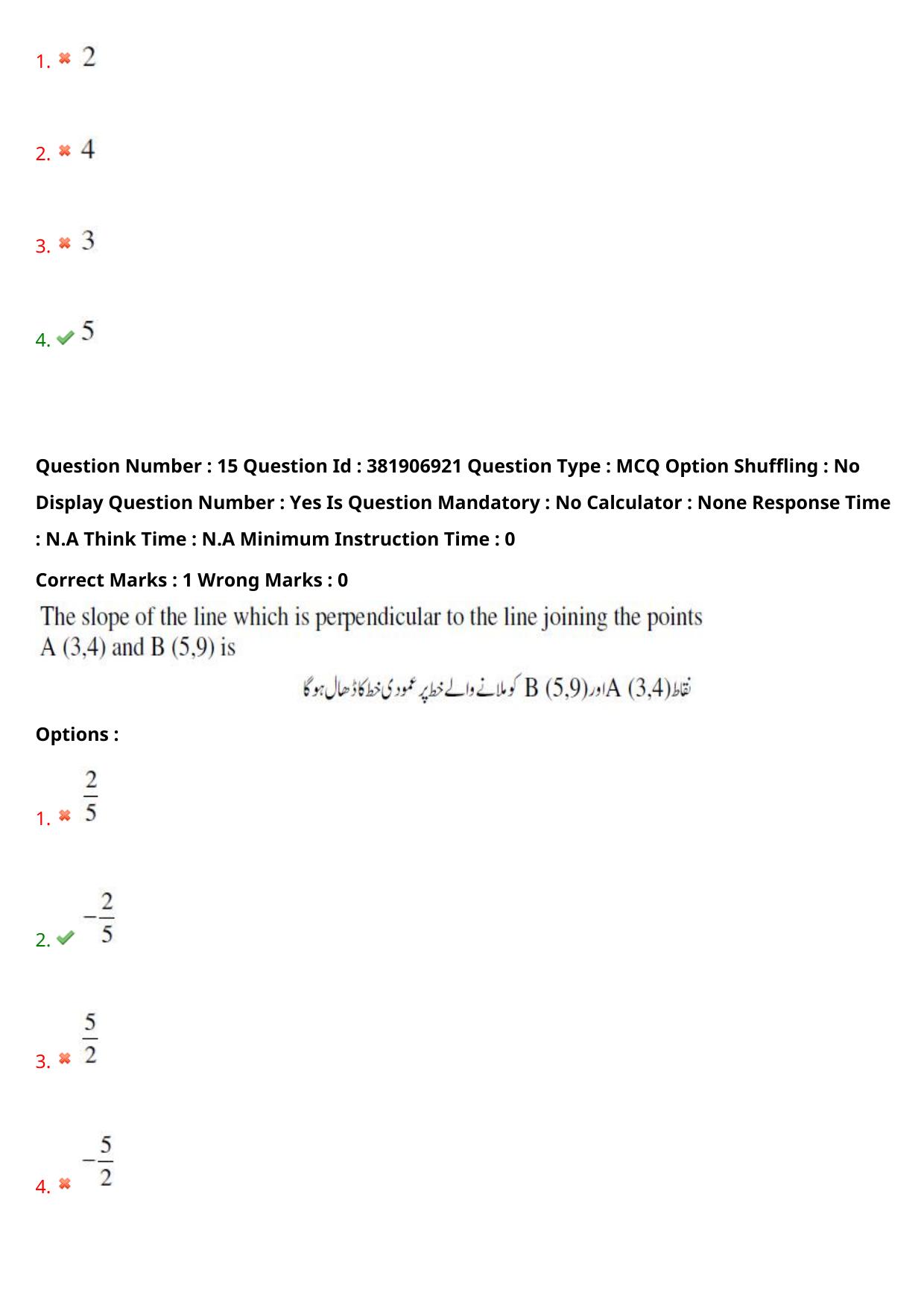TS EDCET: 23rd May 2024 Shift 2 (URDU) Question Paper and Answer Key - Page 12