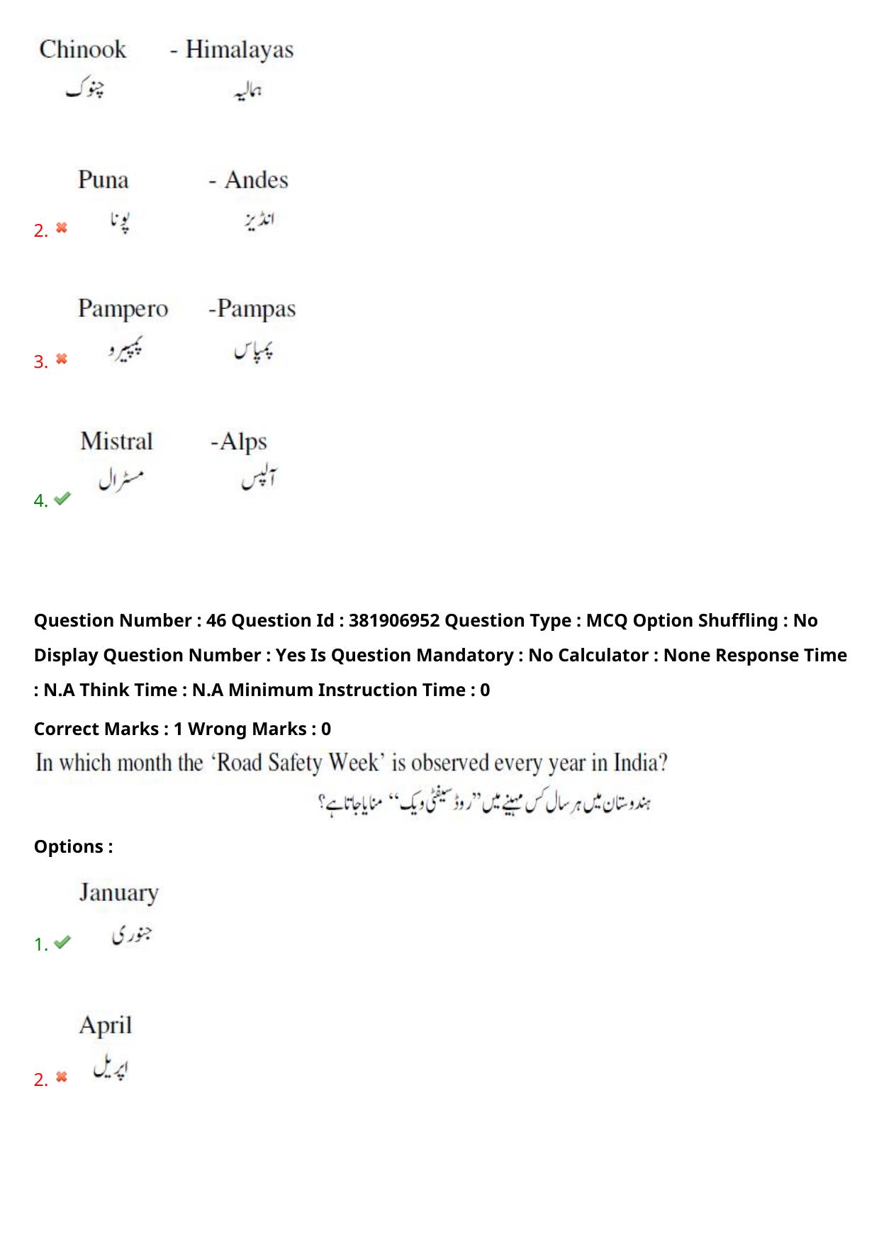 TS EDCET: 23rd May 2024 Shift 2 (URDU) Question Paper and Answer Key - Page 34