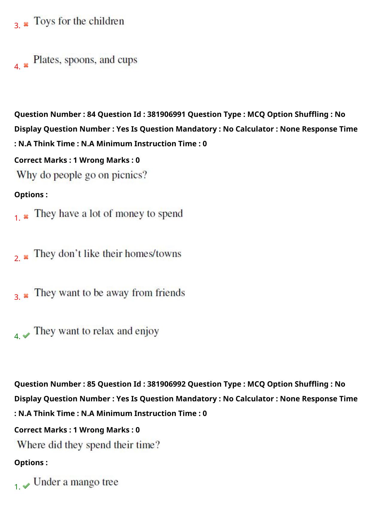 TS EDCET: 23rd May 2024 Shift 2 (URDU) Question Paper and Answer Key - Page 63