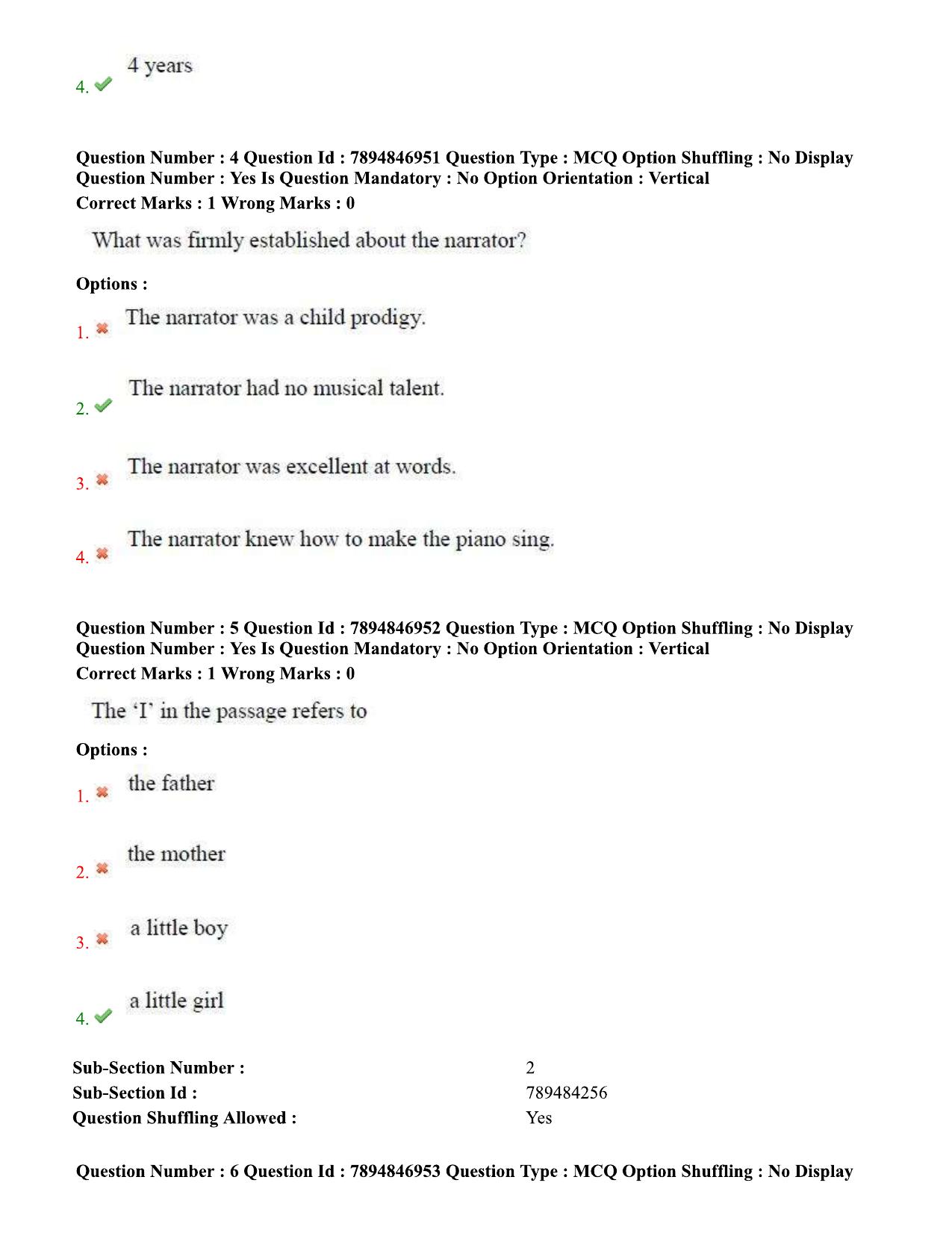 TS EDCET Question Papers 2020 - Mathematics - Page 4