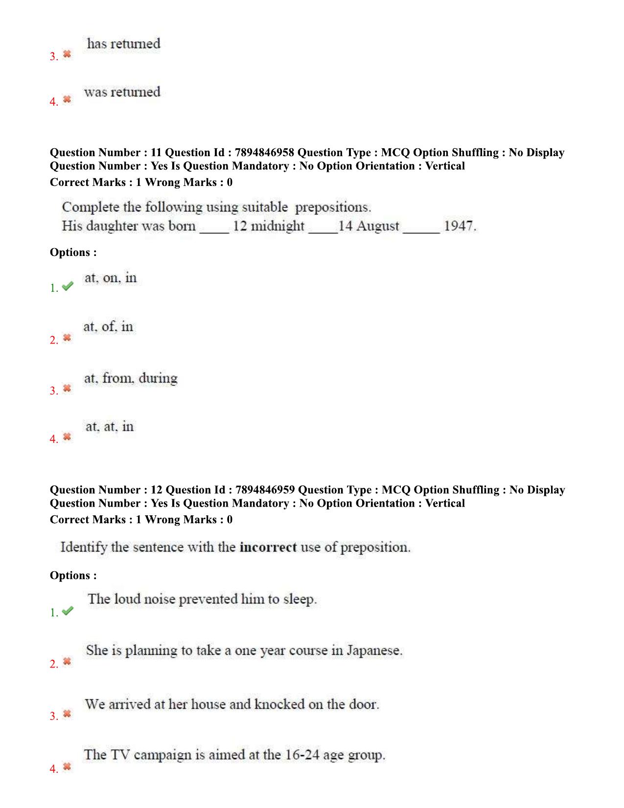 TS EDCET Question Papers 2020 - Mathematics - Page 7