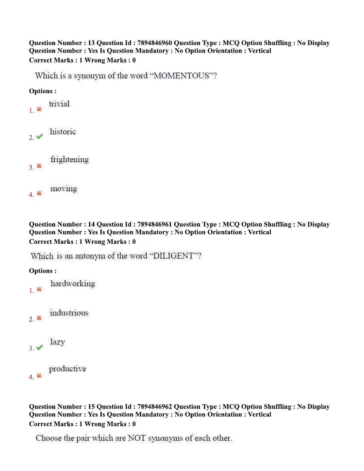 TS EDCET Question Papers 2020 - Mathematics - Page 8