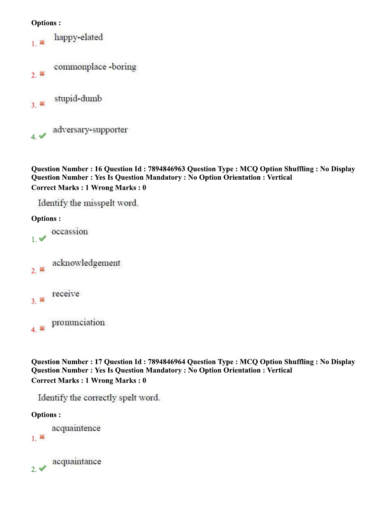 TS EDCET Question Papers 2020 - Mathematics - Page 9