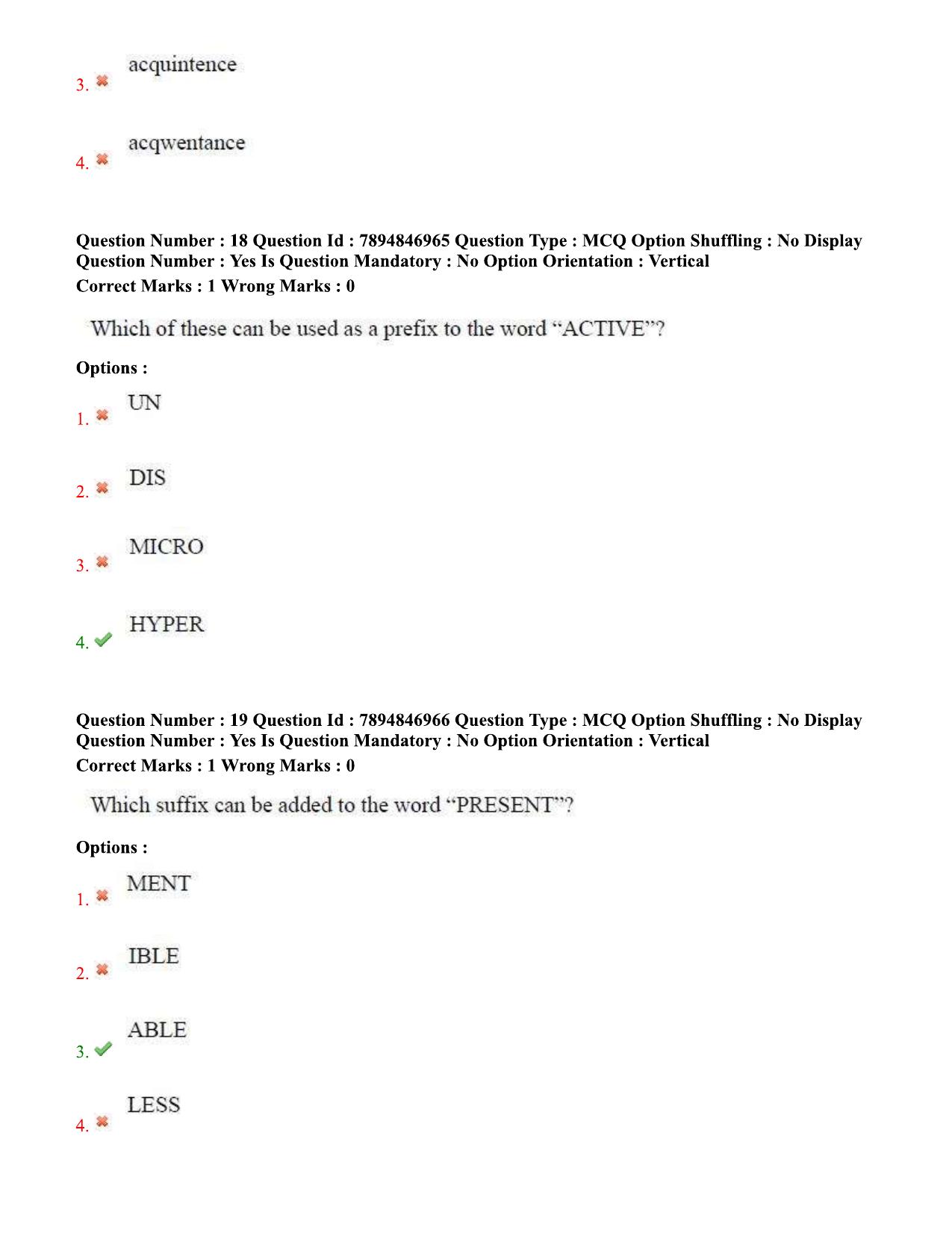 TS EDCET Question Papers 2020 - Mathematics - Page 10