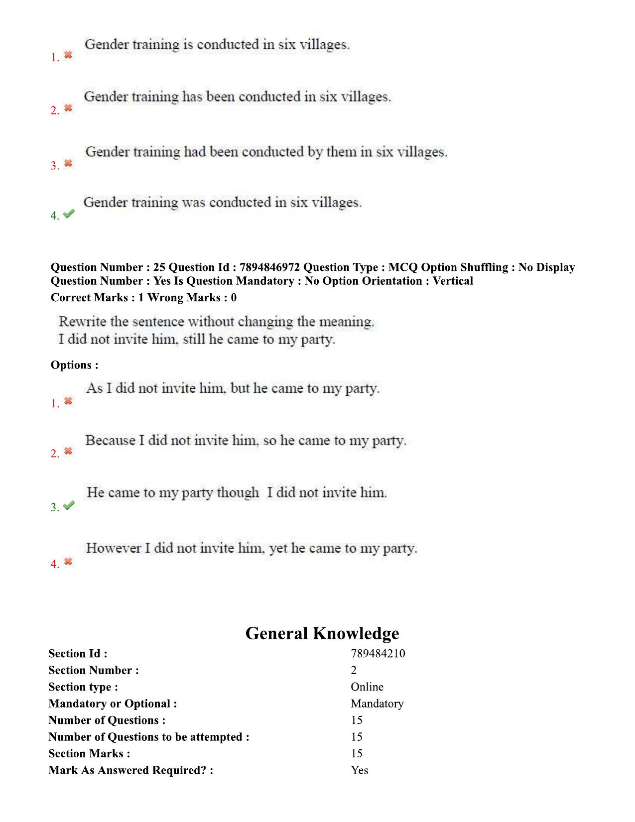 TS EDCET Question Papers 2020 - Mathematics - Page 13