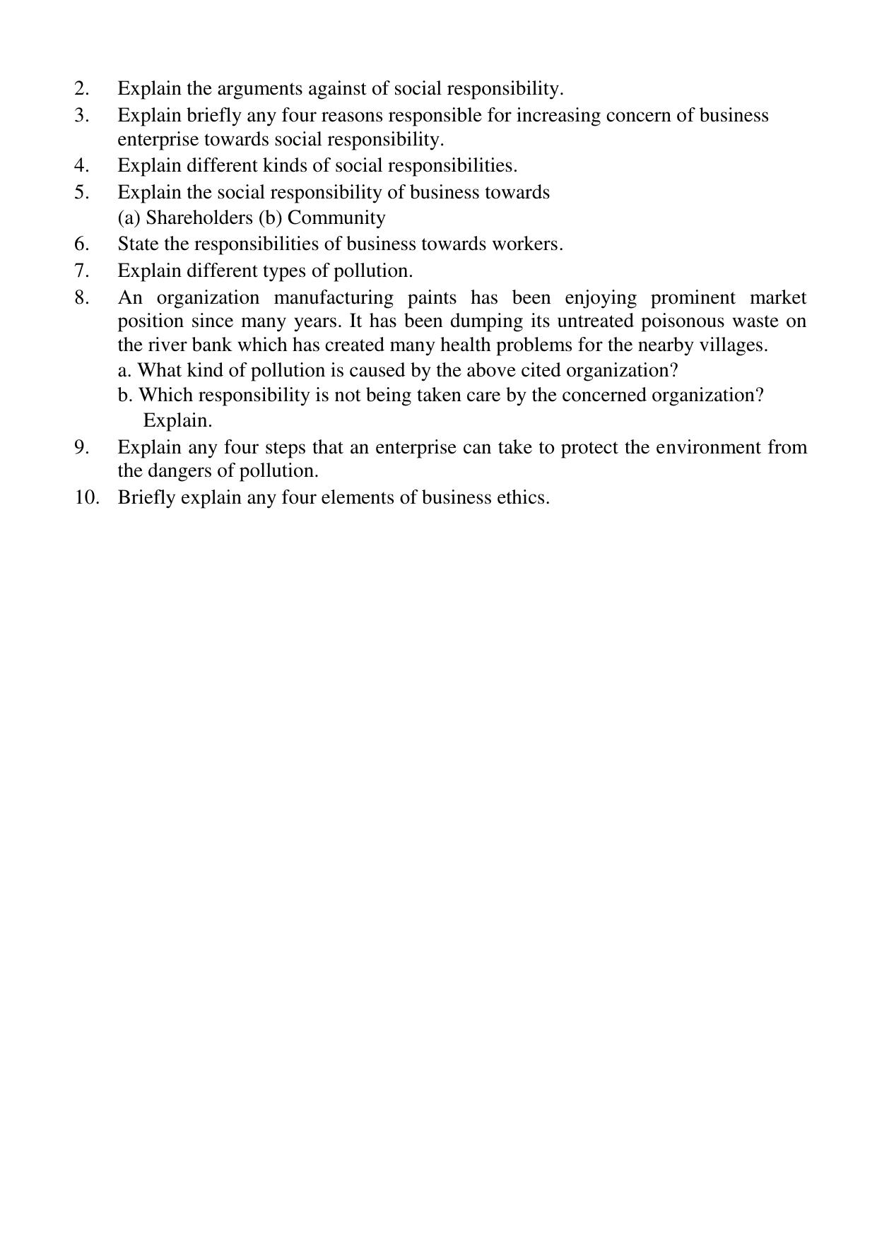 Karnataka 1st PUC Question Bank 2025 - Business Studies English - Page 20