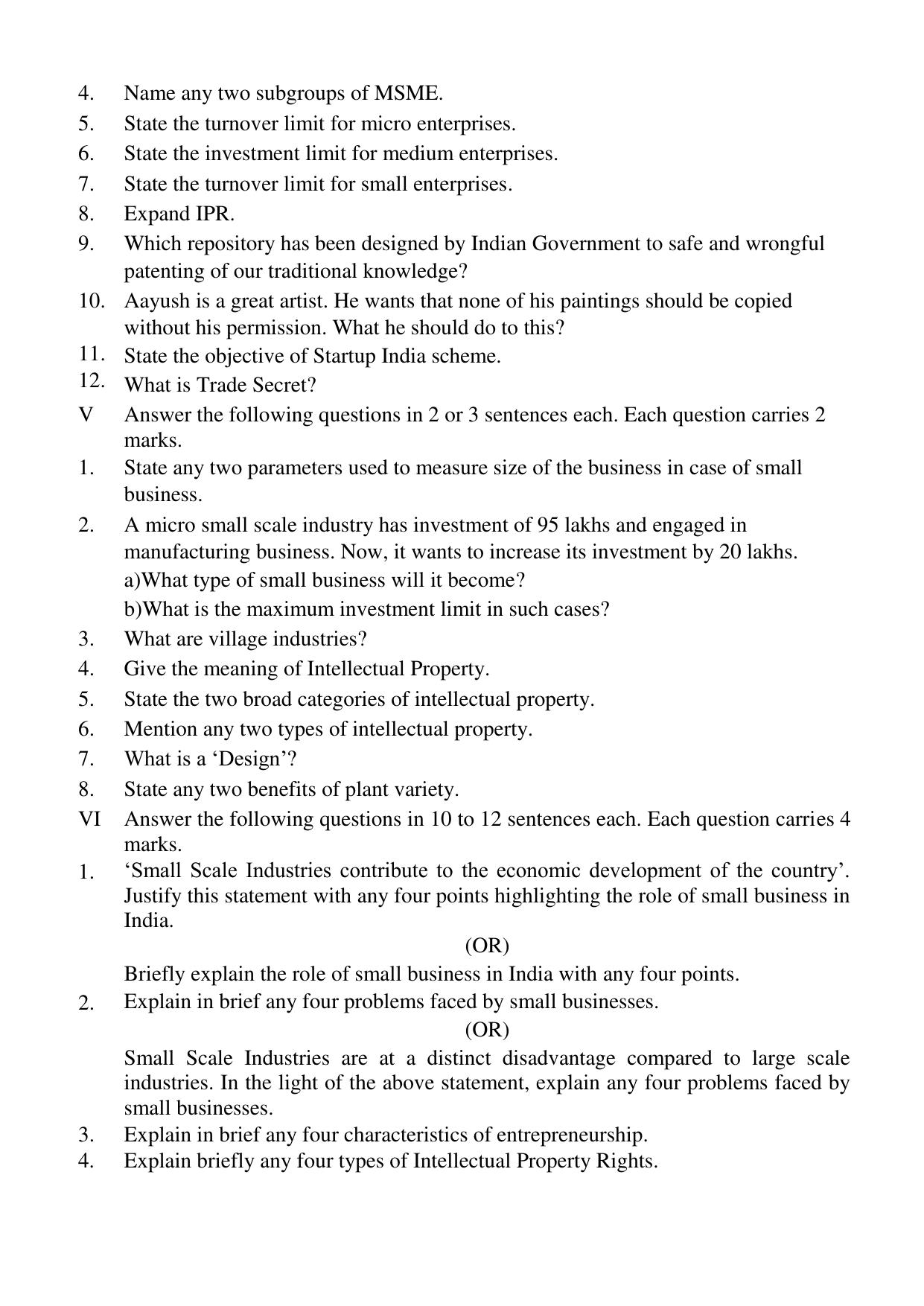 Karnataka 1st PUC Question Bank 2025 - Business Studies English - Page 26