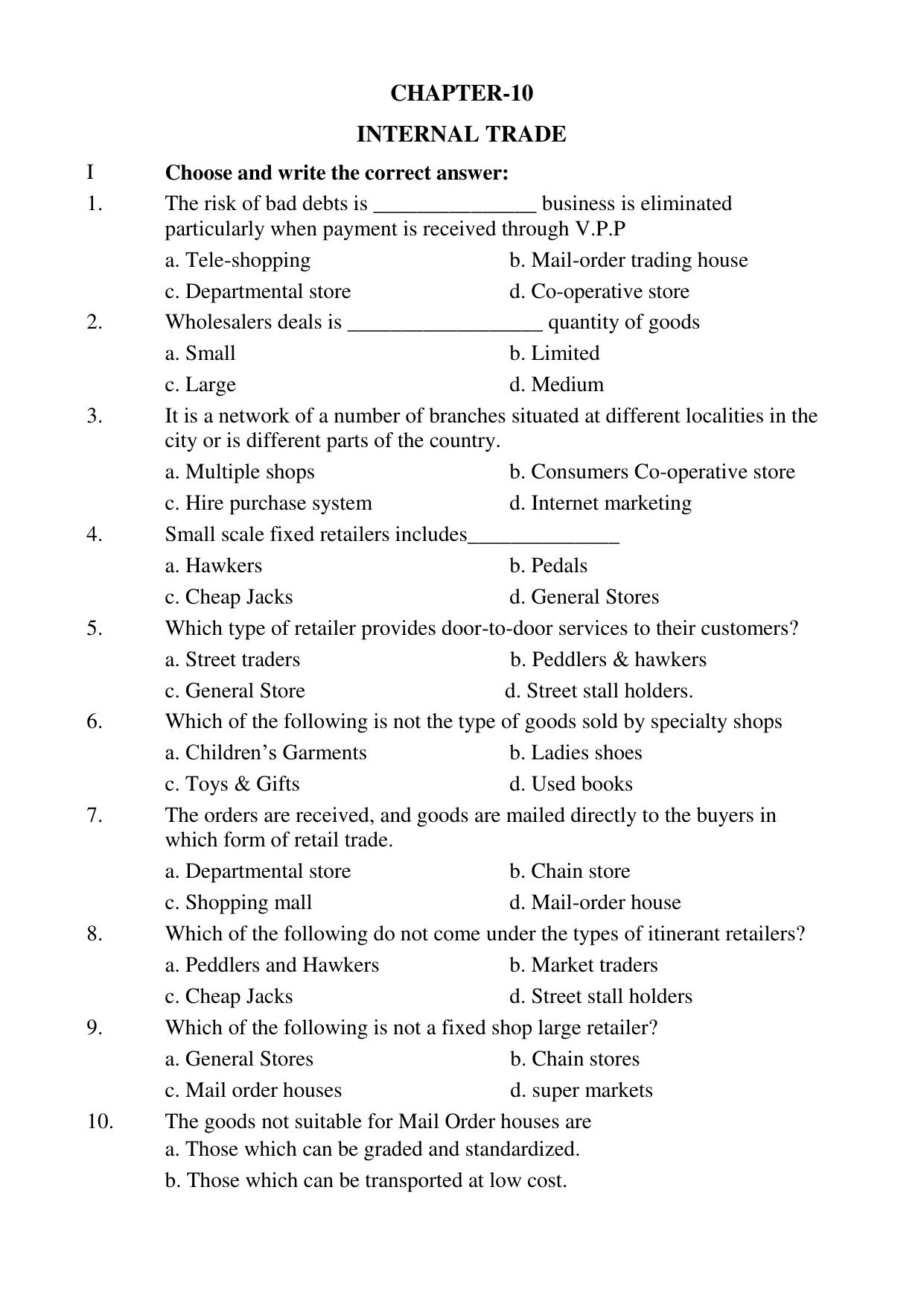Karnataka 1st PUC Question Bank 2025 - Business Studies English - Page 27