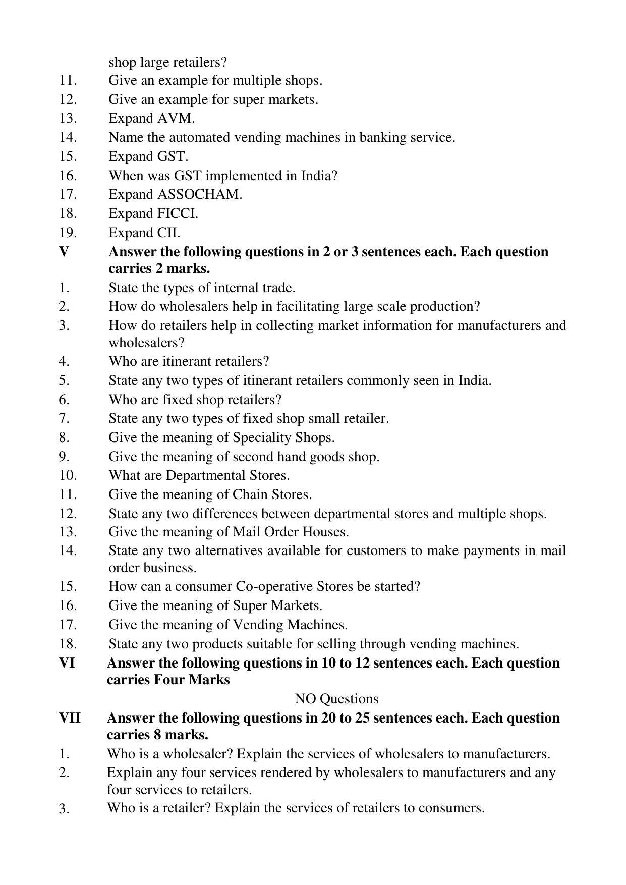 Karnataka 1st PUC Question Bank 2025 - Business Studies English - Page 29