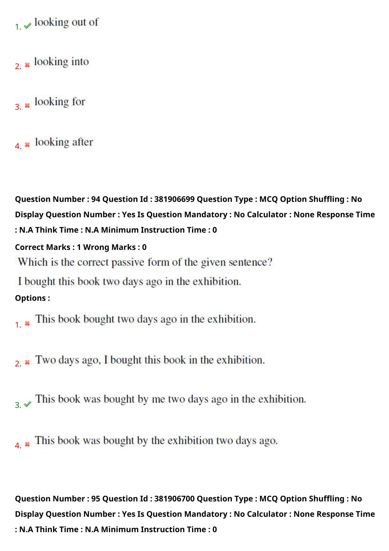 TS EDCET: 23rd May 2024 Shift 1 (URDU) Question Paper and Answer Key - Page 68
