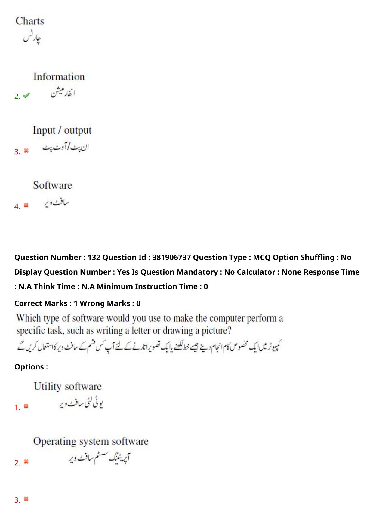 TS EDCET: 23rd May 2024 Shift 1 (URDU) Question Paper and Answer Key - Page 95
