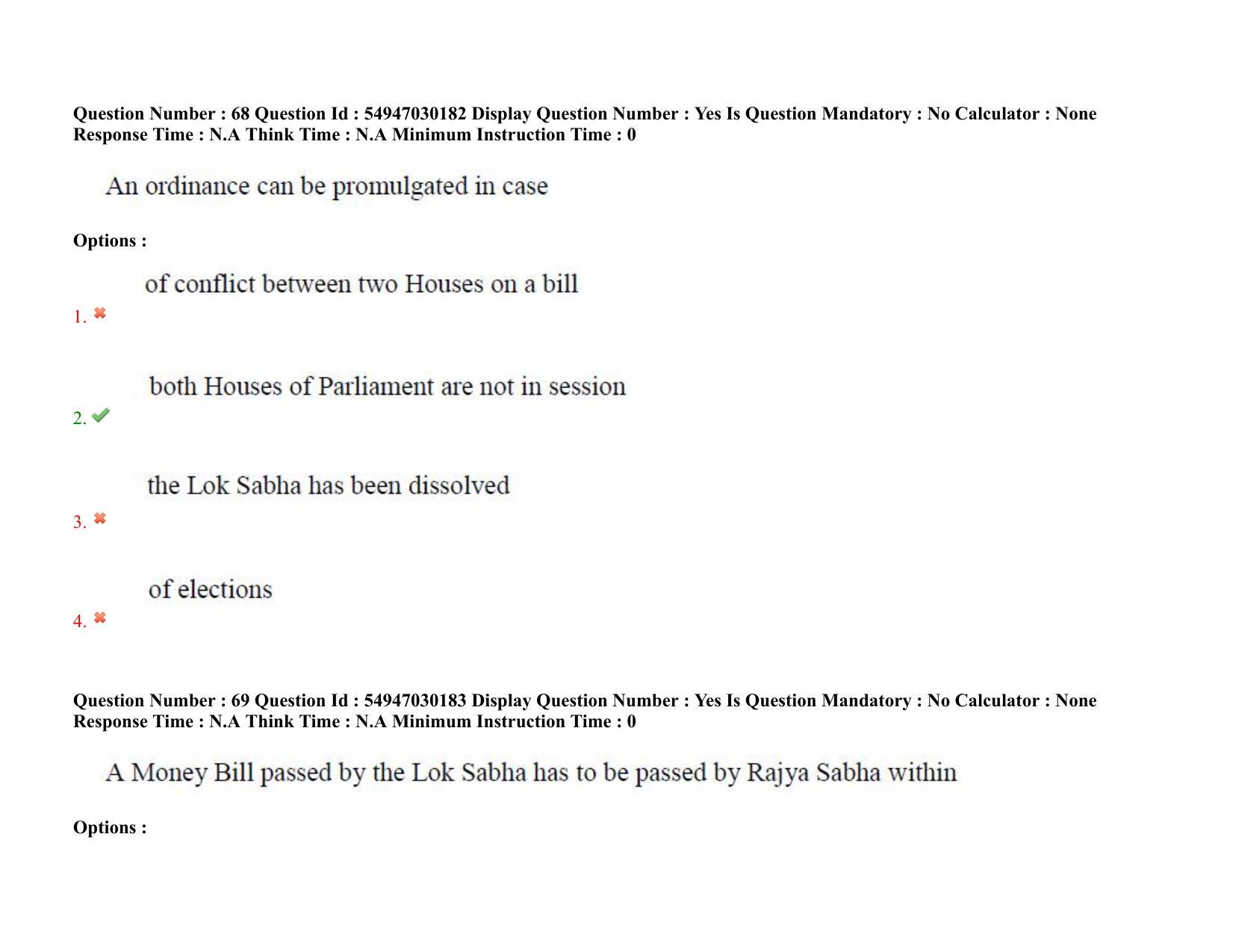 AP RCET 2022: Zoology - 19-10-2022 (Wednesday) Session-II Question Paper With keys - Page 54
