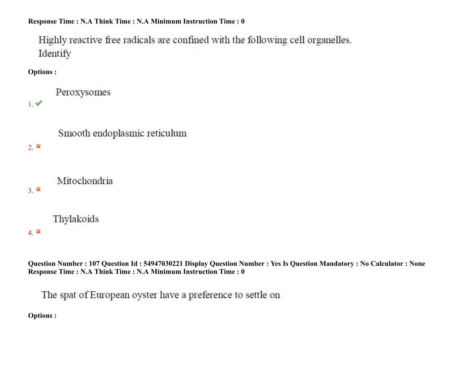 AP RCET 2022: Zoology - 19-10-2022 (Wednesday) Session-II Question Paper With keys - Page 84