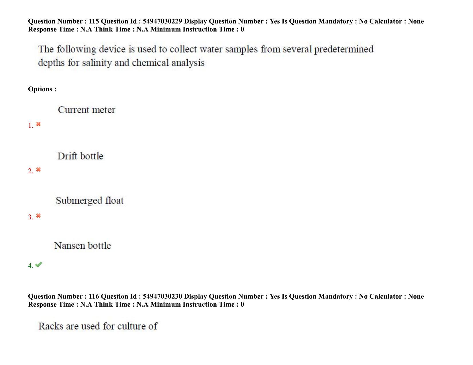 AP RCET 2022: Zoology - 19-10-2022 (Wednesday) Session-II Question Paper With keys - Page 91
