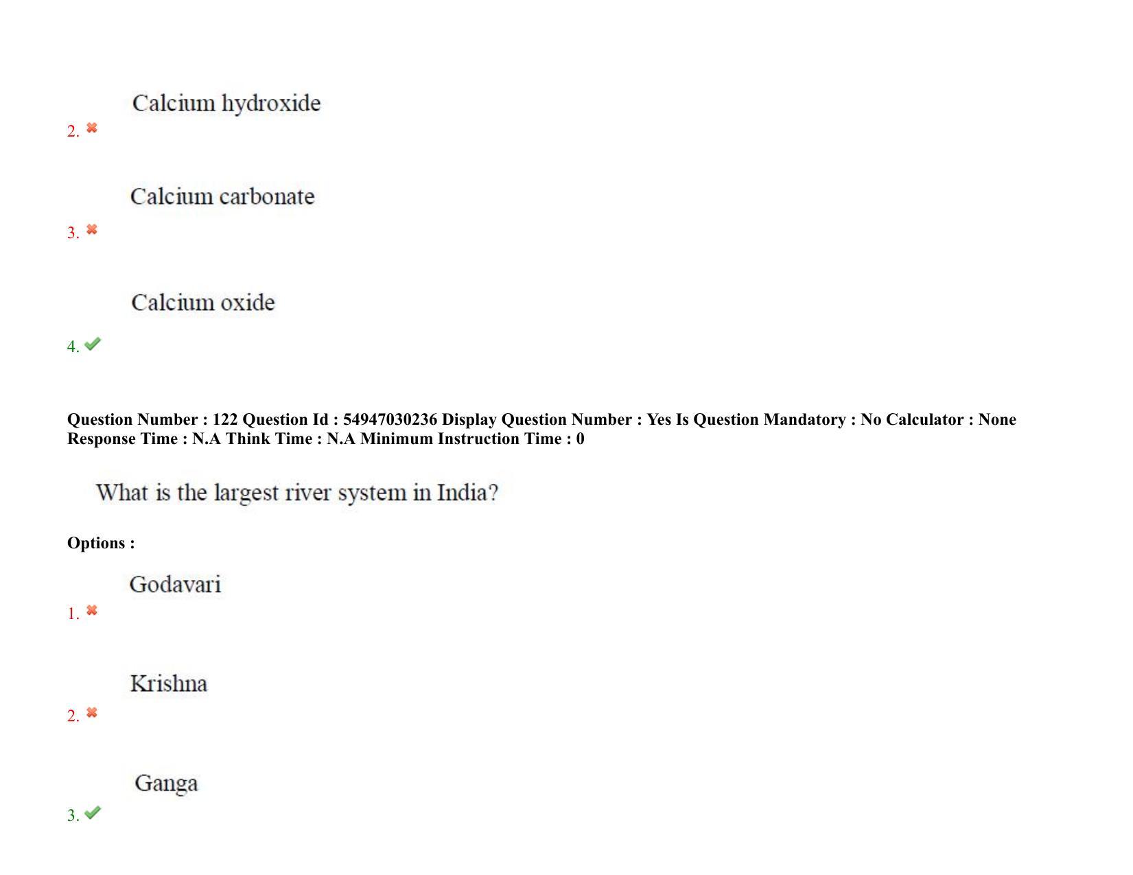 AP RCET 2022: Zoology - 19-10-2022 (Wednesday) Session-II Question Paper With keys - Page 96