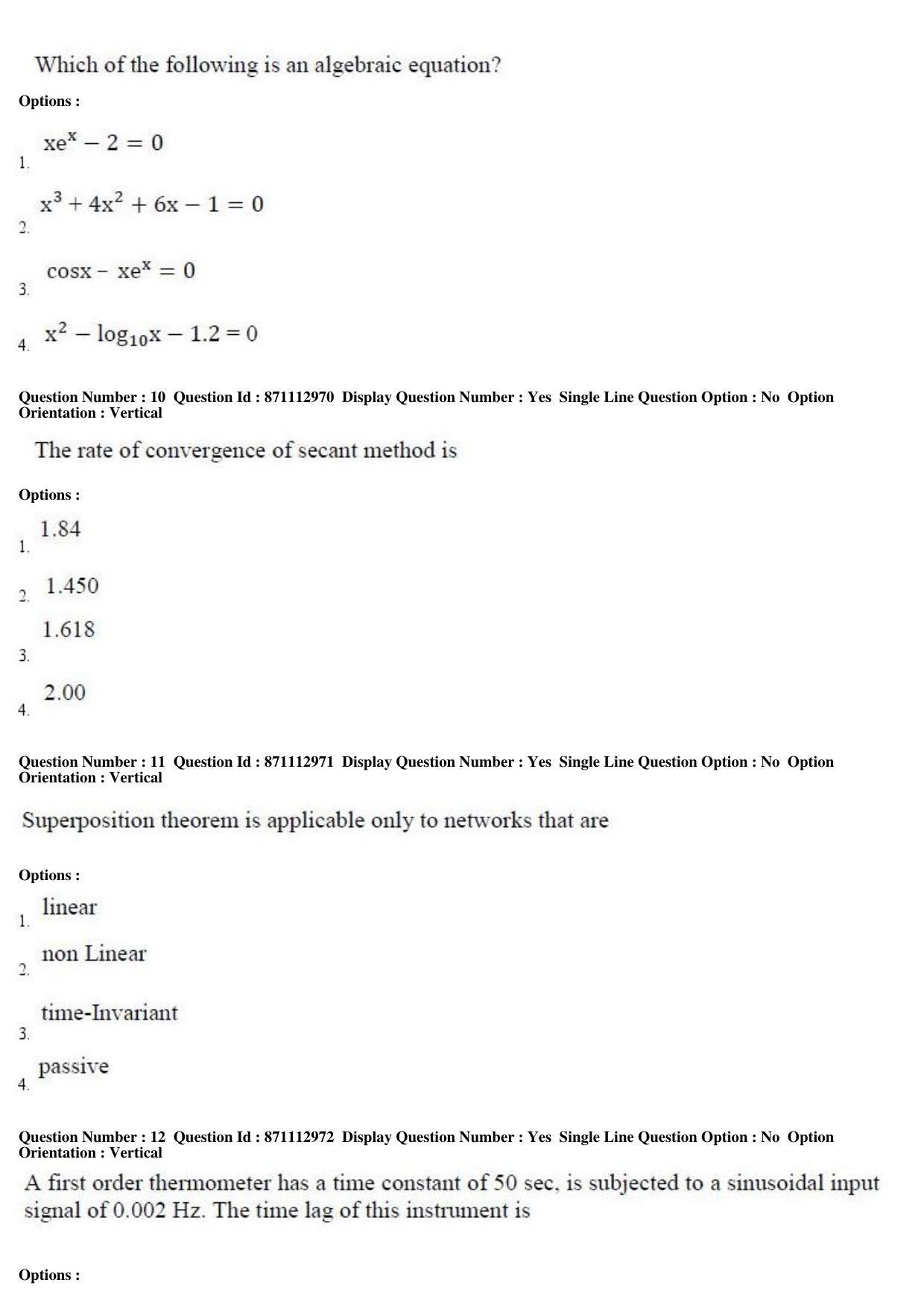 TS PGECET 2017: INSTRUMENTATION ENGINEERING Question Papers - Page 4